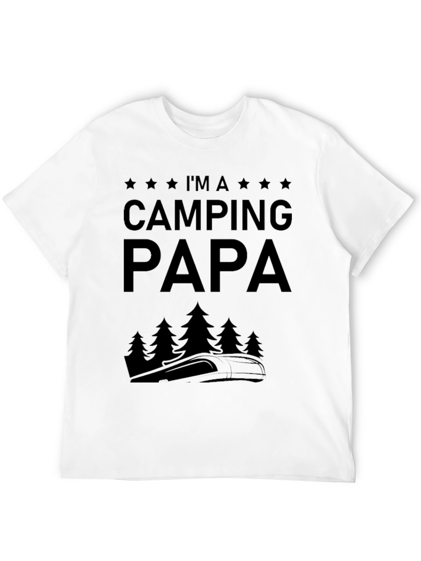 Camping Papa T-Shirt - Outdoor Adventure Dad Tee