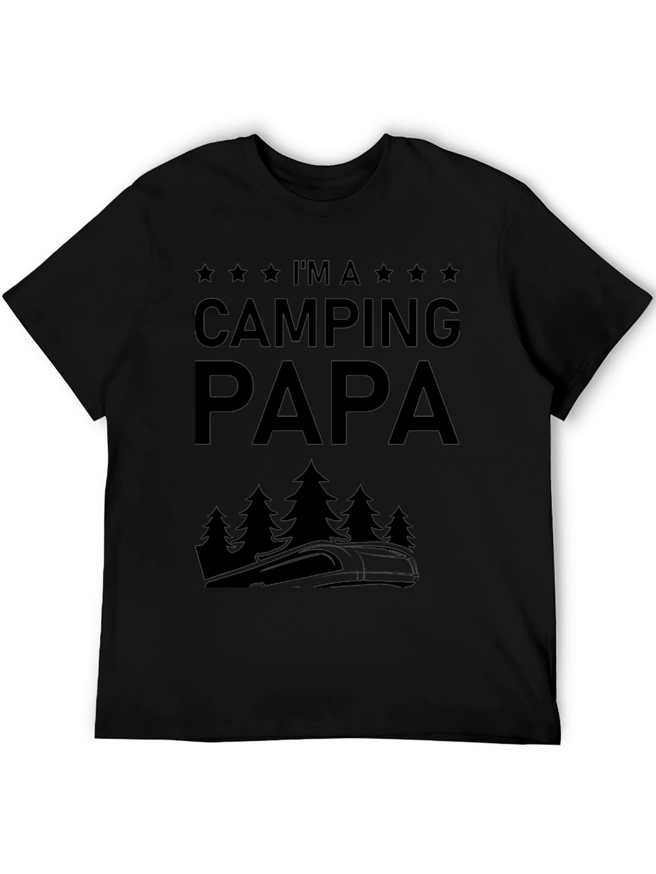 Camping Papa T-Shirt - Outdoor Adventure Dad Tee