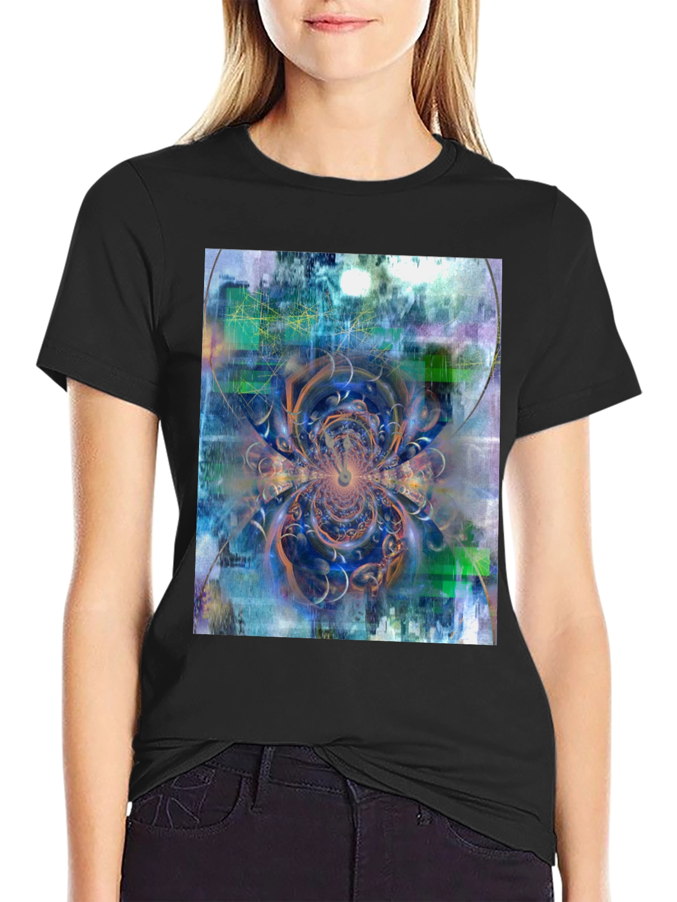 Abstract Art Print T-Shirt