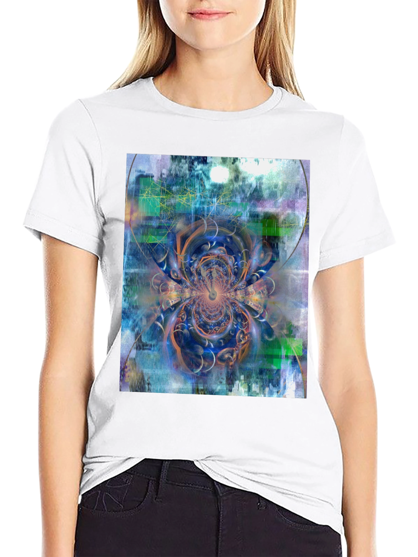 Abstract Art Print T-Shirt