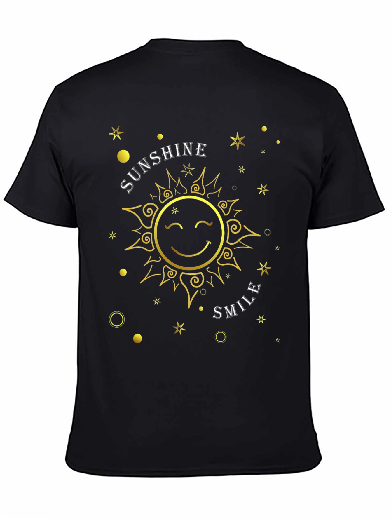 Sunshine Smile Graphic Tee - Positive Vibes Shirt