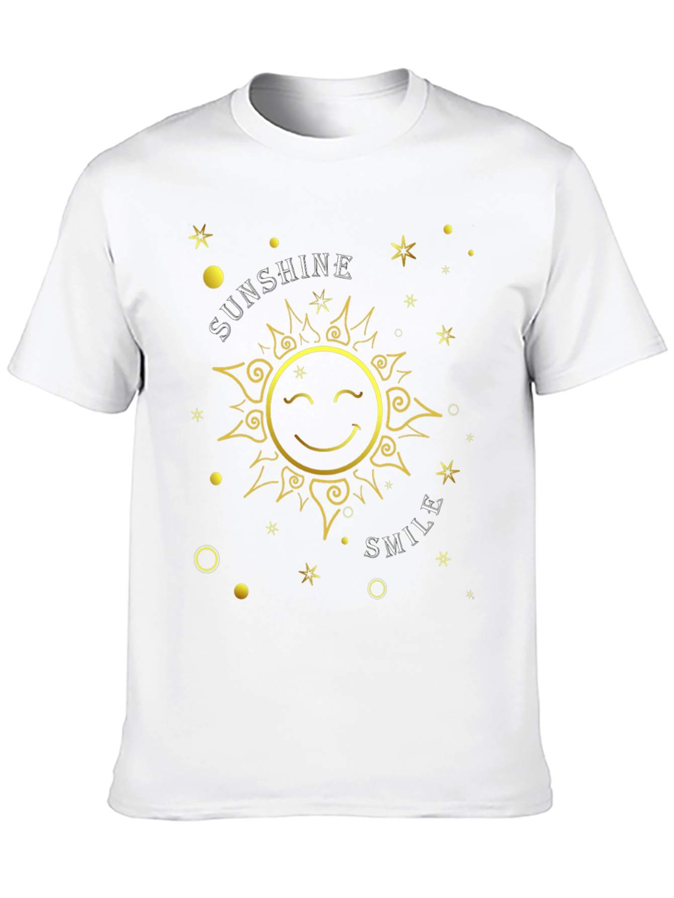 Sunshine Smile Graphic Tee - Positive Vibes Shirt