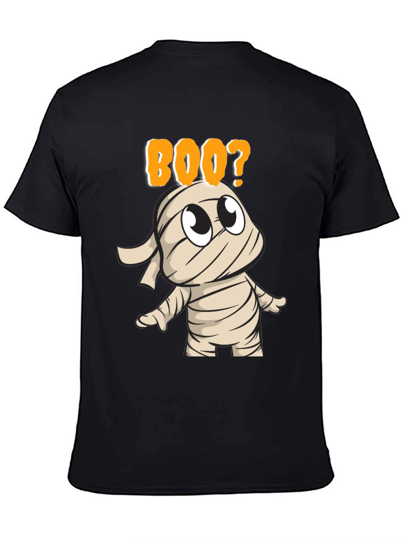 Boo? Mummy Graphic Tee - Halloween Shirt