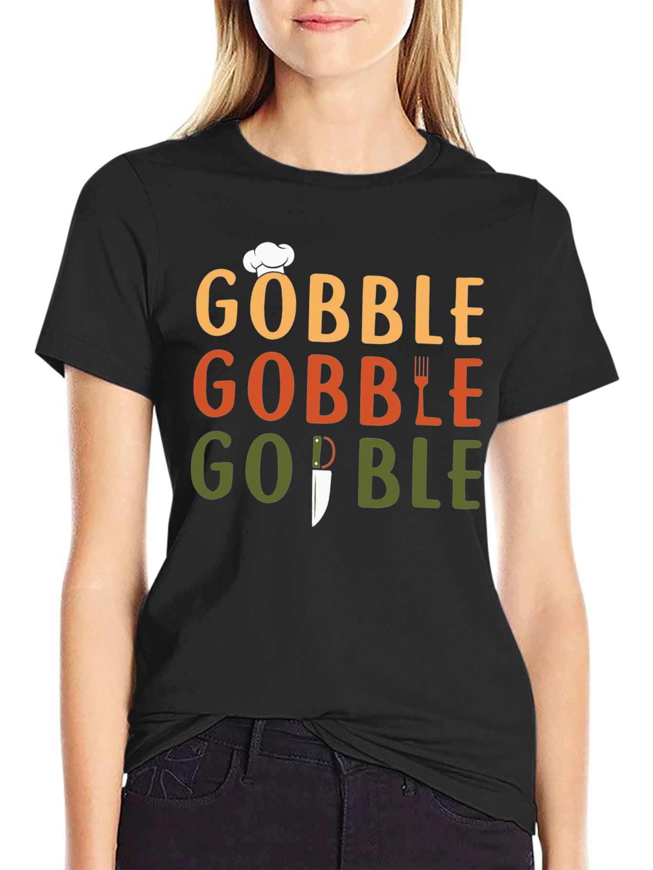 Gobble Thanksgiving T-Shirt