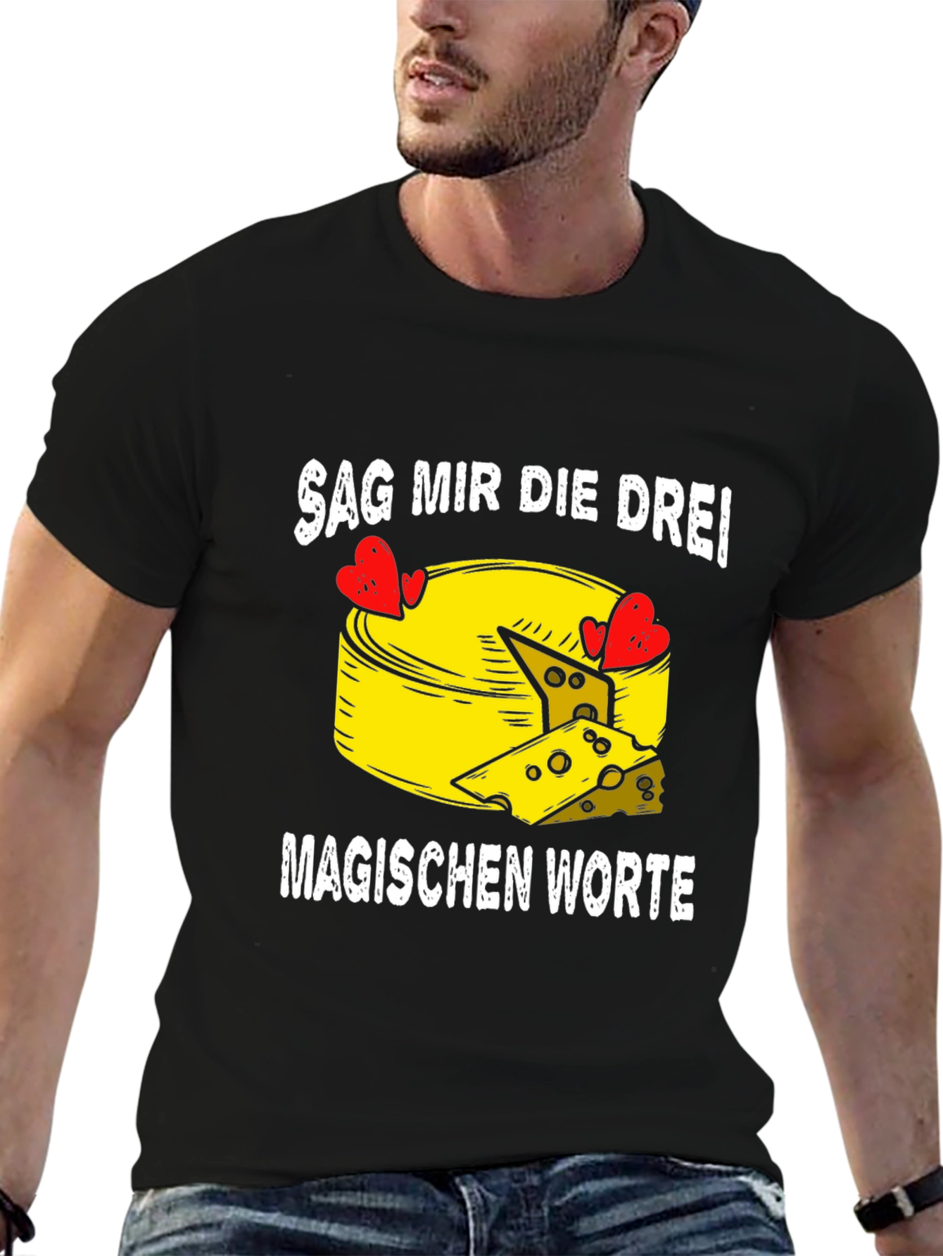 Say the Three Magic Words Cheese Lovers Tee