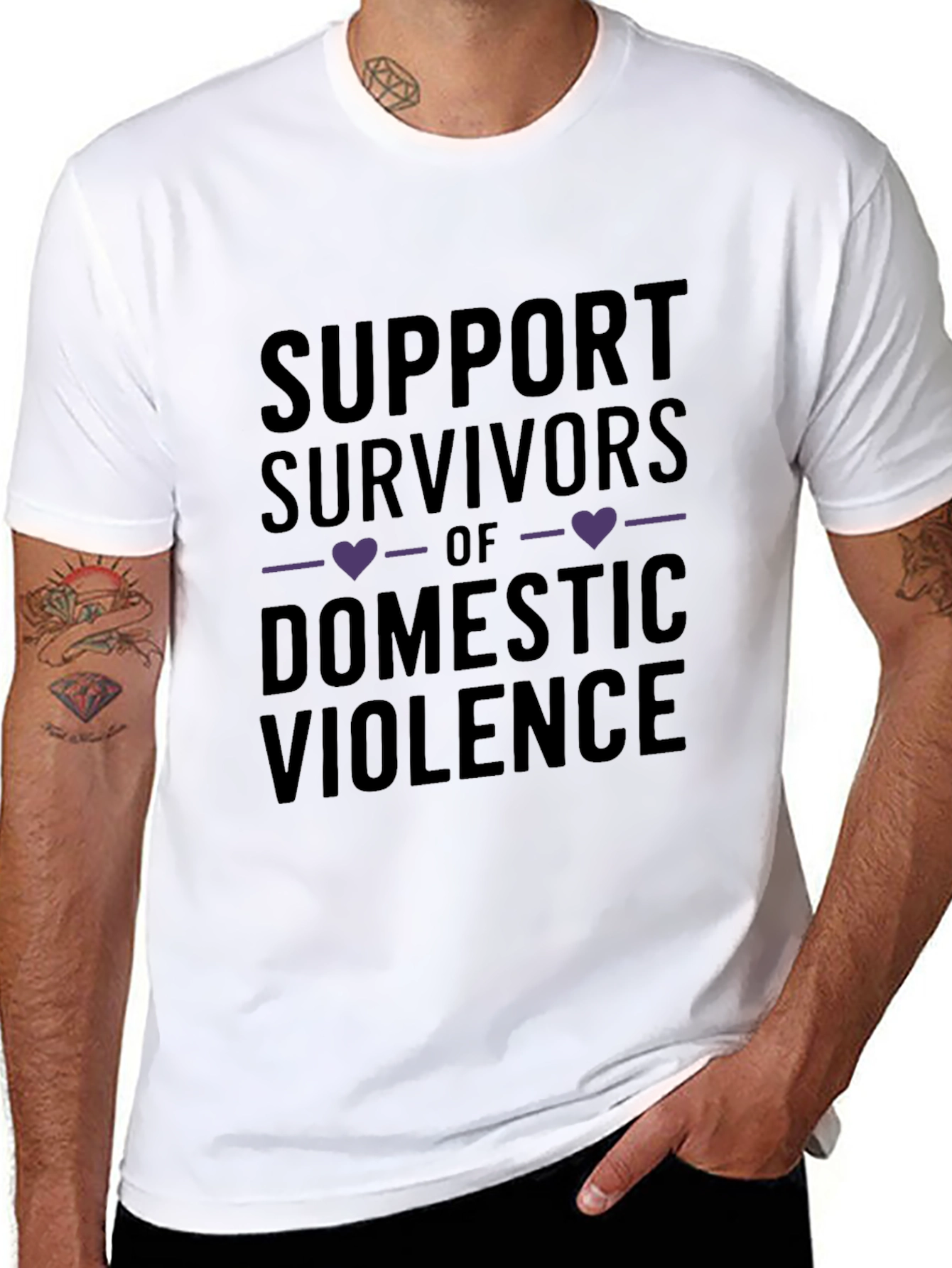 Support Survivors of Domestic Violence T-Shirt