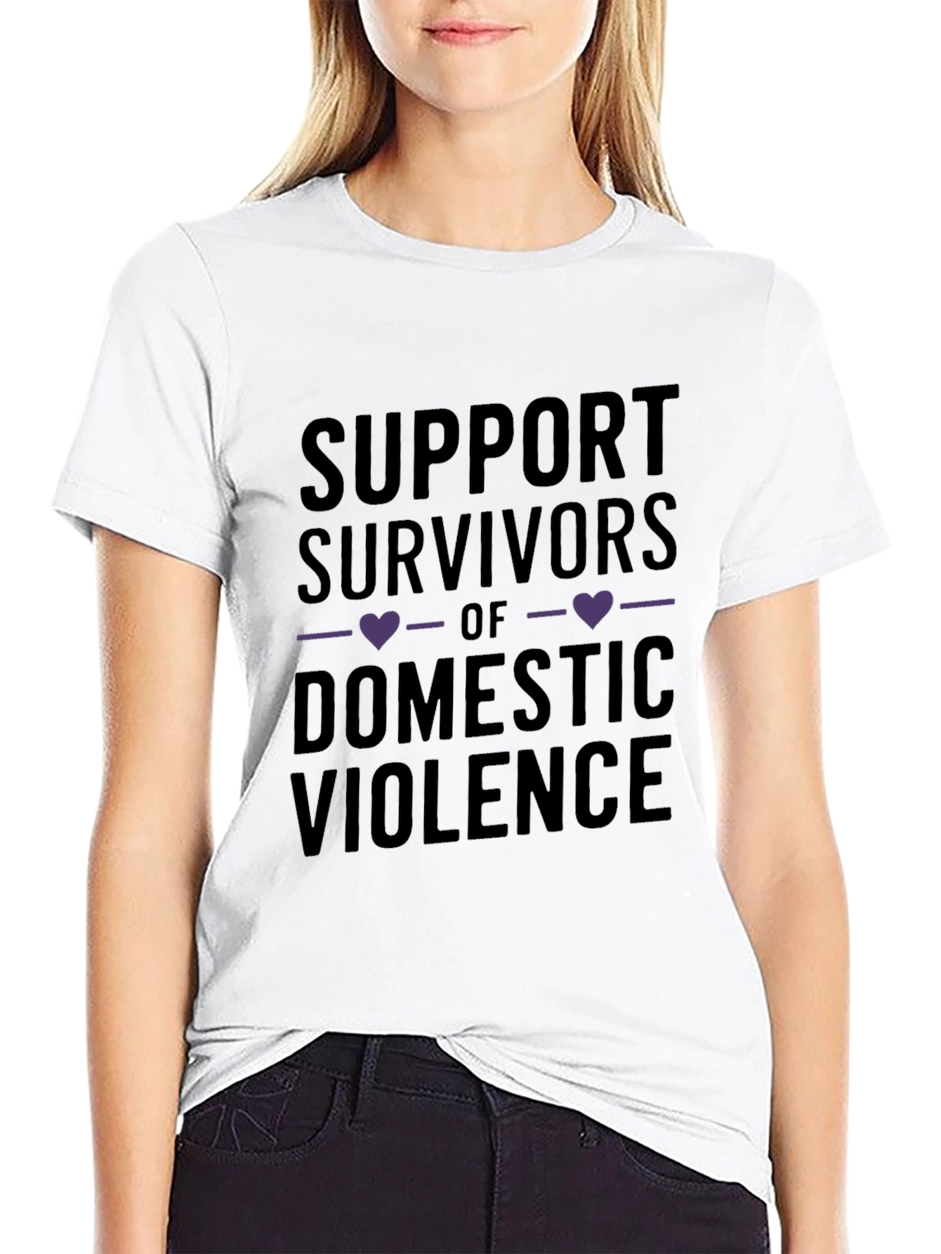 Support Survivors of Domestic Violence T-Shirt