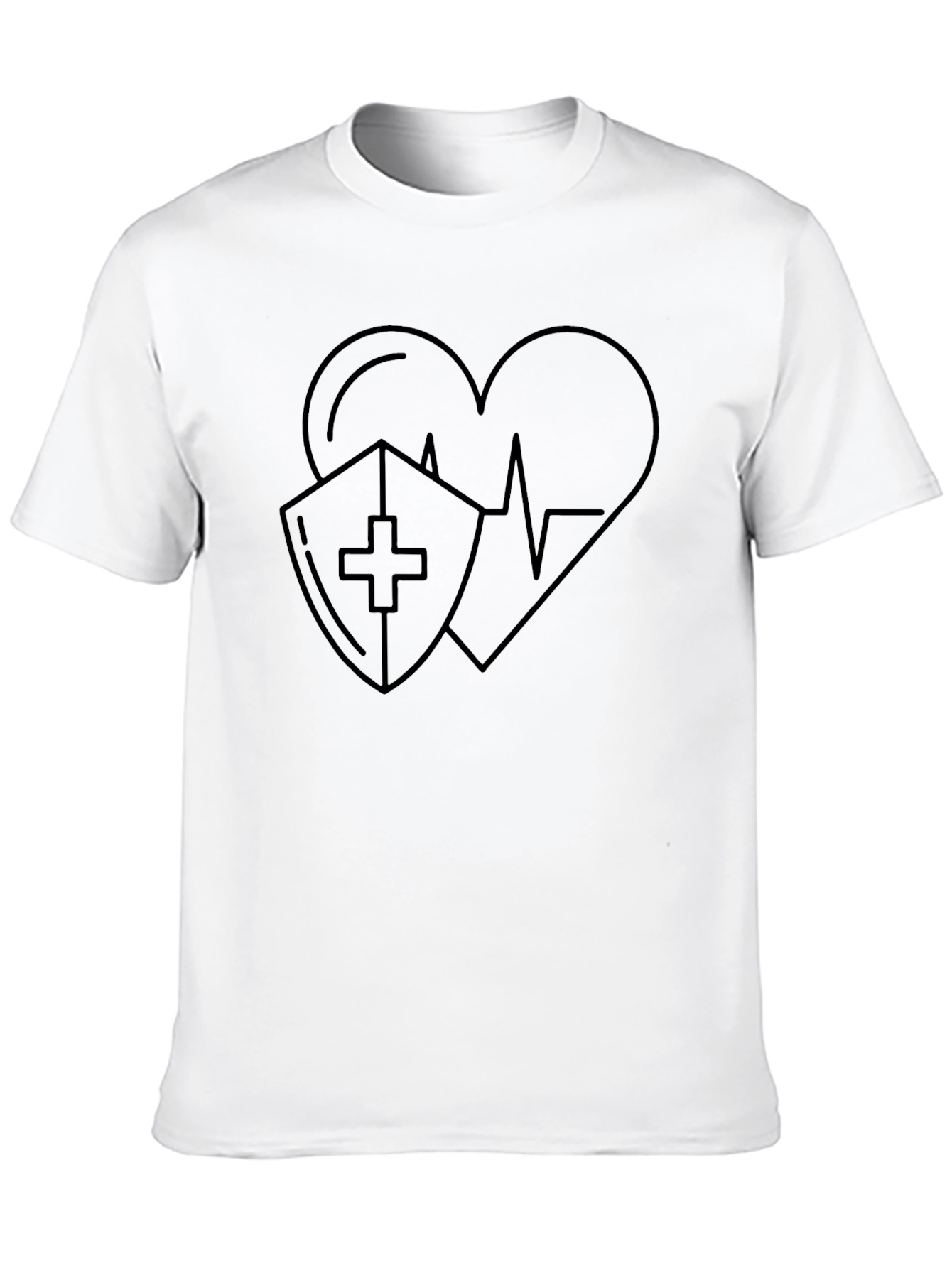 Heart Shield T-Shirt - Stylish Protection