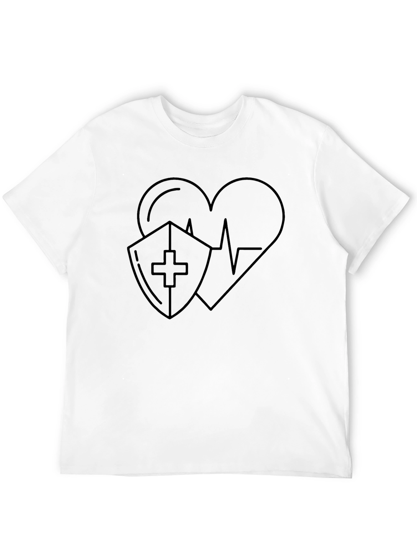 Heart Shield T-Shirt - Stylish Protection