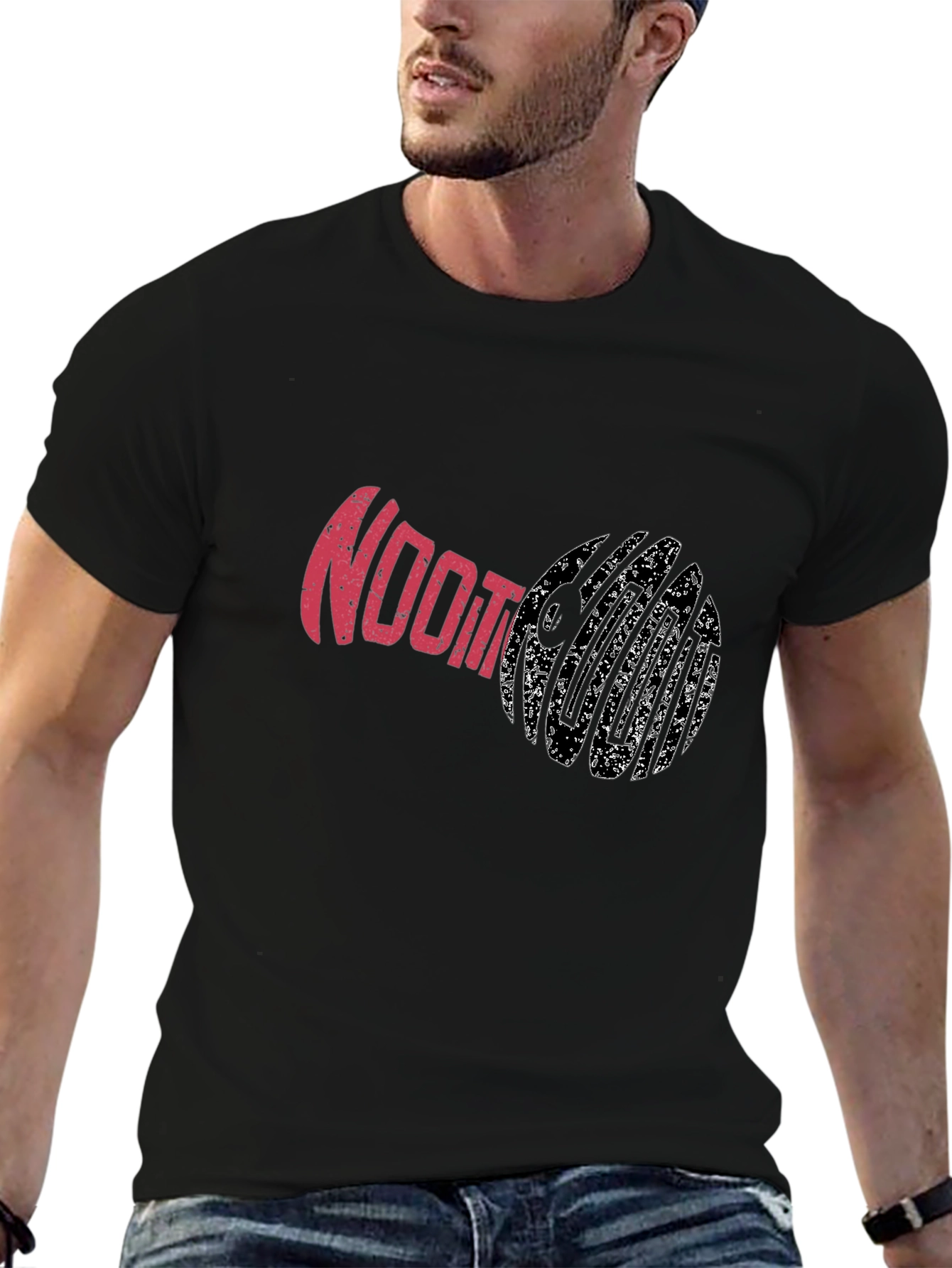 Noot Noot Pingu T-Shirt - Black Cotton Tee