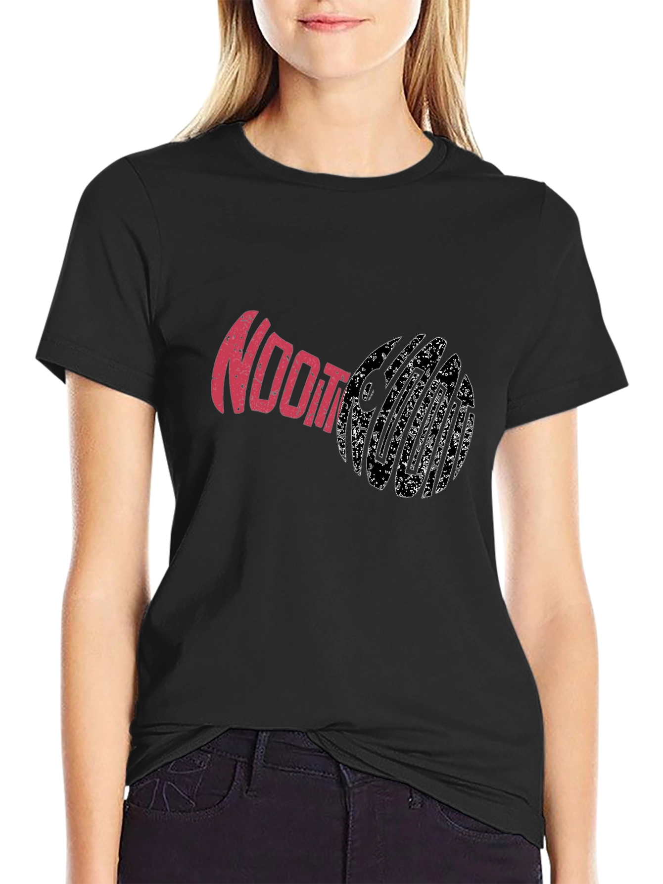 Noot Noot Pingu T-Shirt - Black Cotton Tee