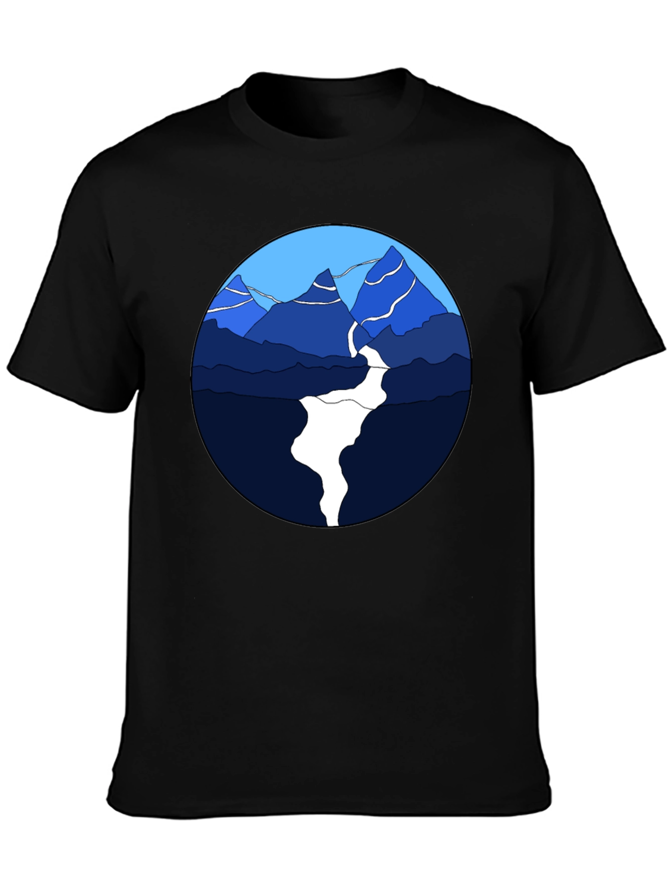 Mountain River Graphic Tee