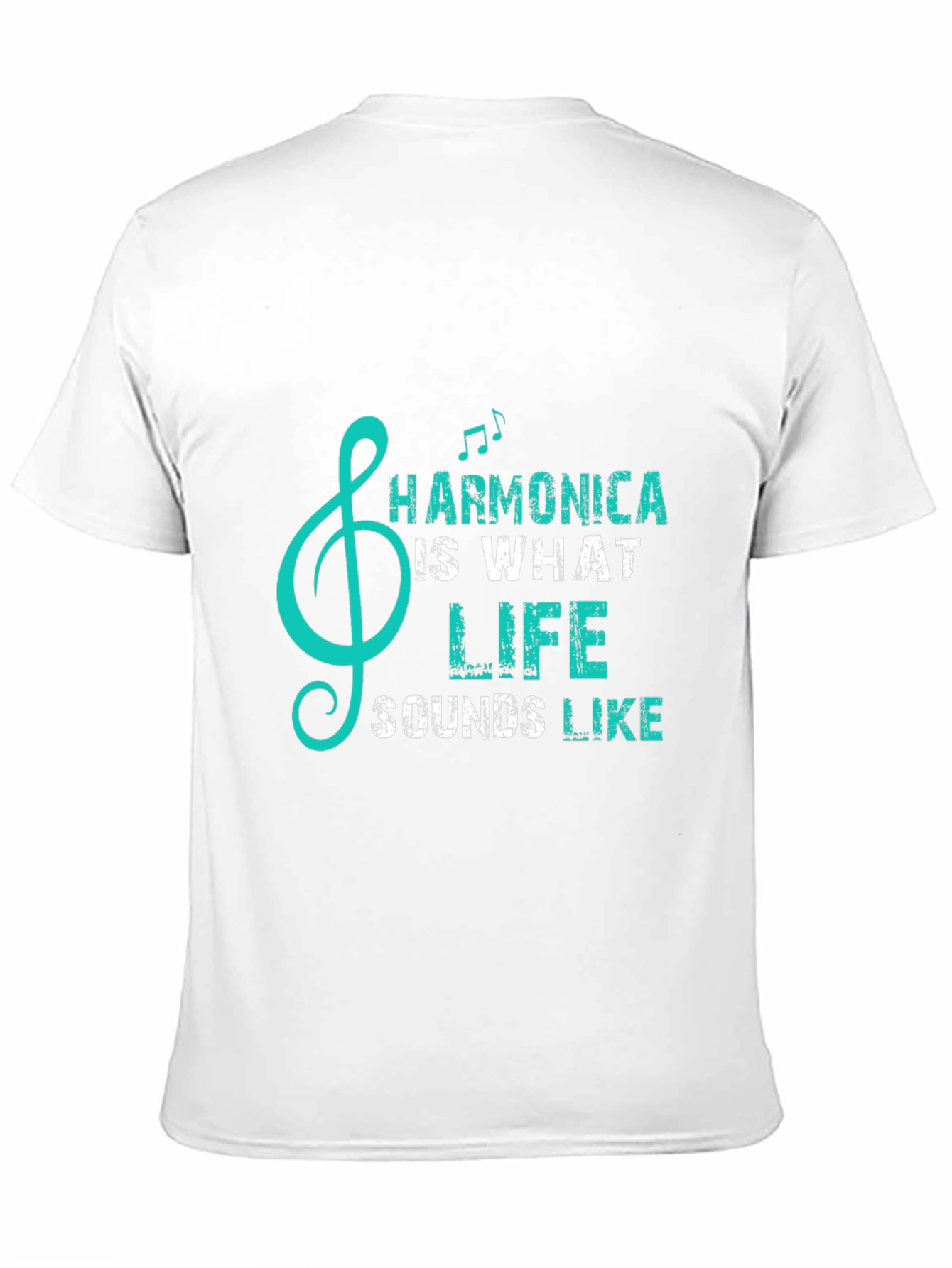Harmonica is What Life Sounds Like T-Shirt