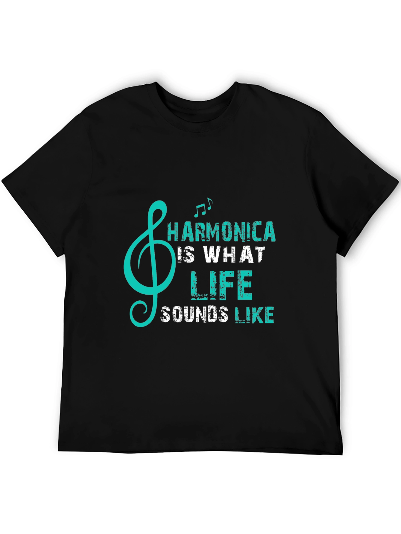 Harmonica is What Life Sounds Like T-Shirt