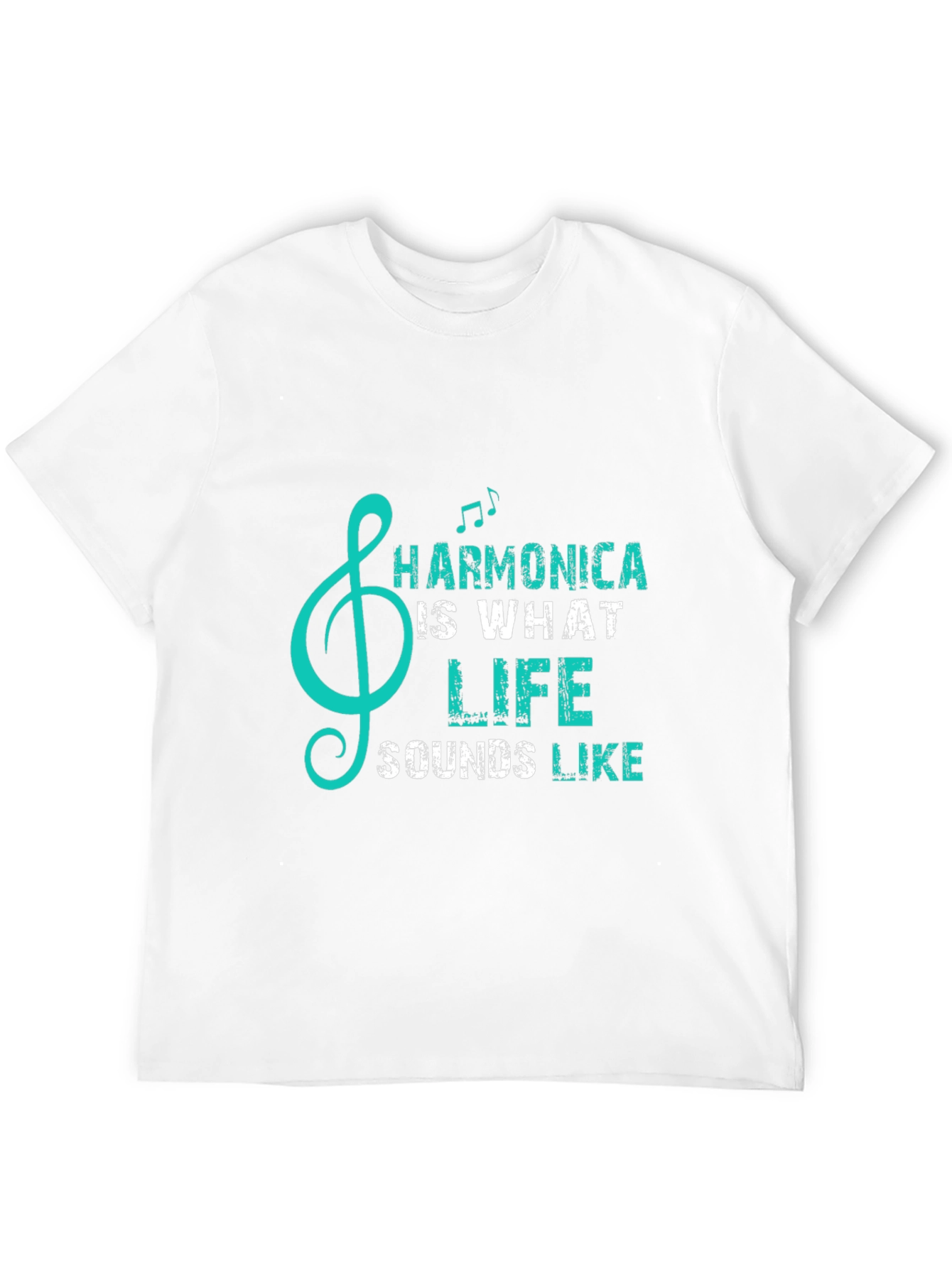 Harmonica is What Life Sounds Like T-Shirt