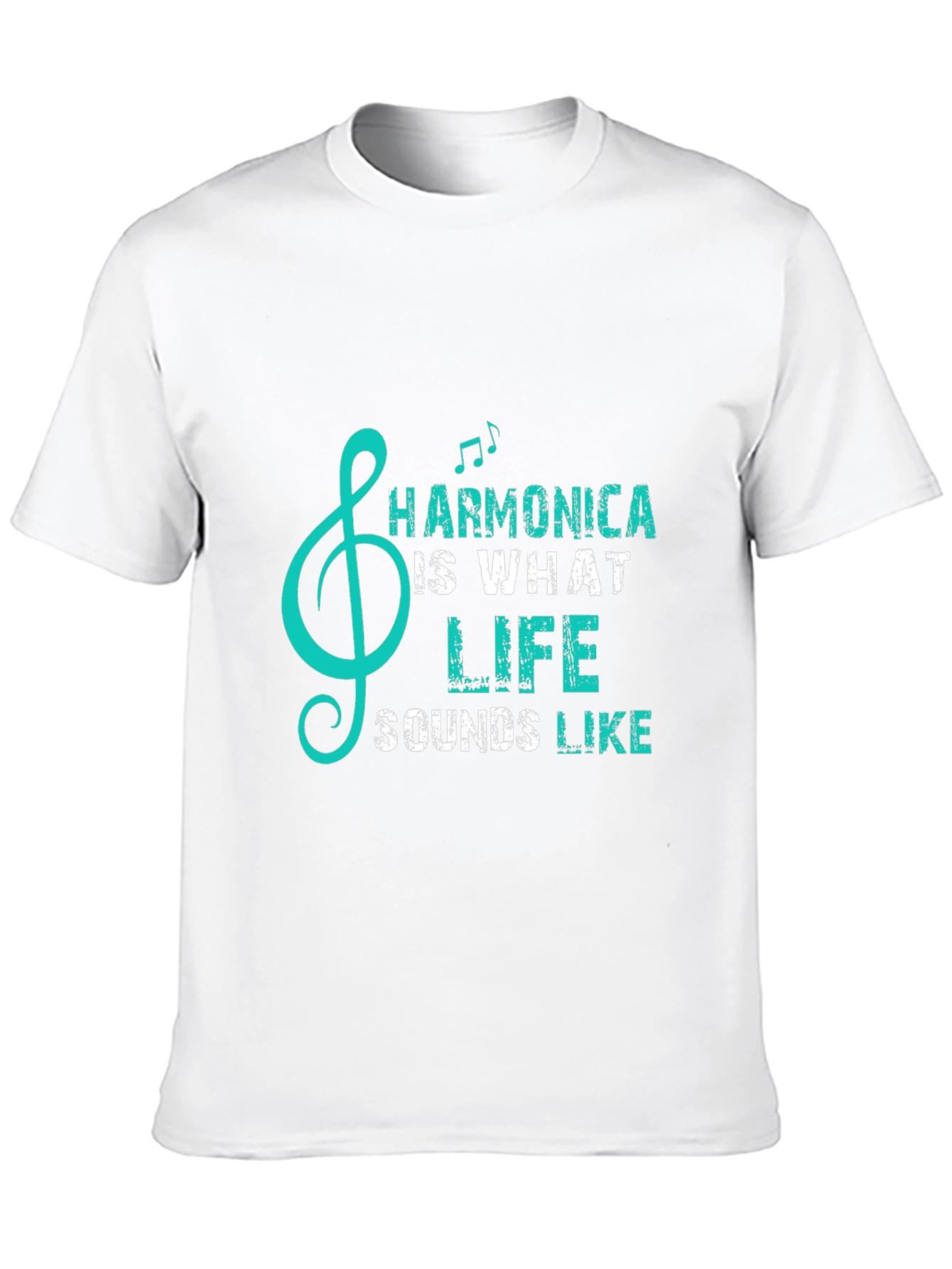 Harmonica is What Life Sounds Like T-Shirt