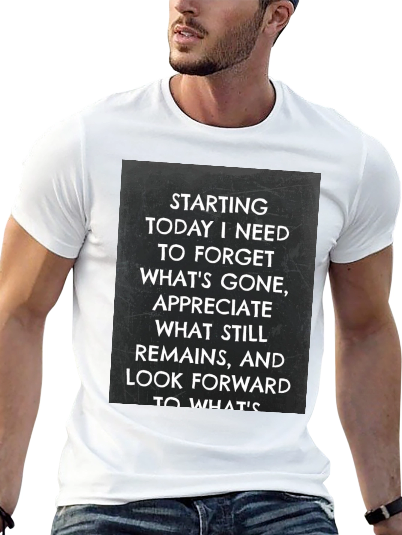 Inspirational Quote Graphic T-Shirt