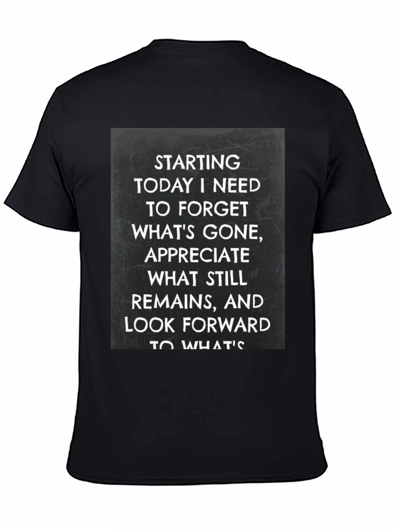 Inspirational Quote Graphic T-Shirt