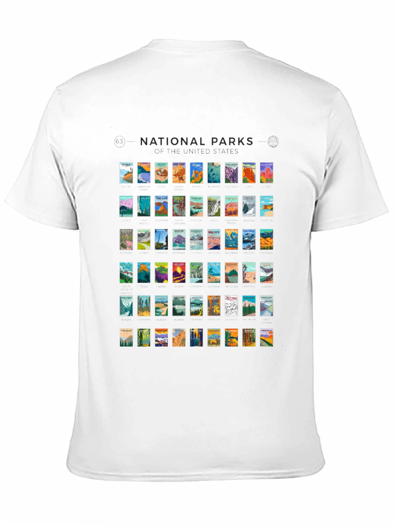 National Parks Graphic T-Shirt