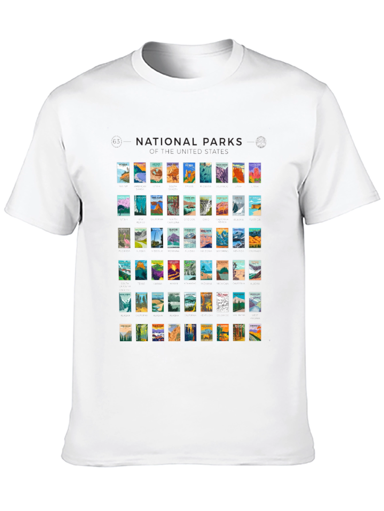 National Parks Graphic T-Shirt