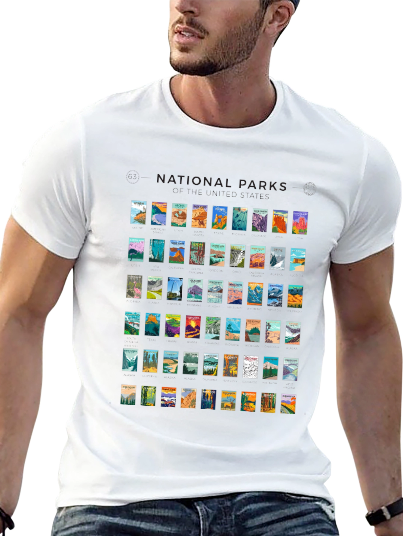 National Parks Graphic T-Shirt