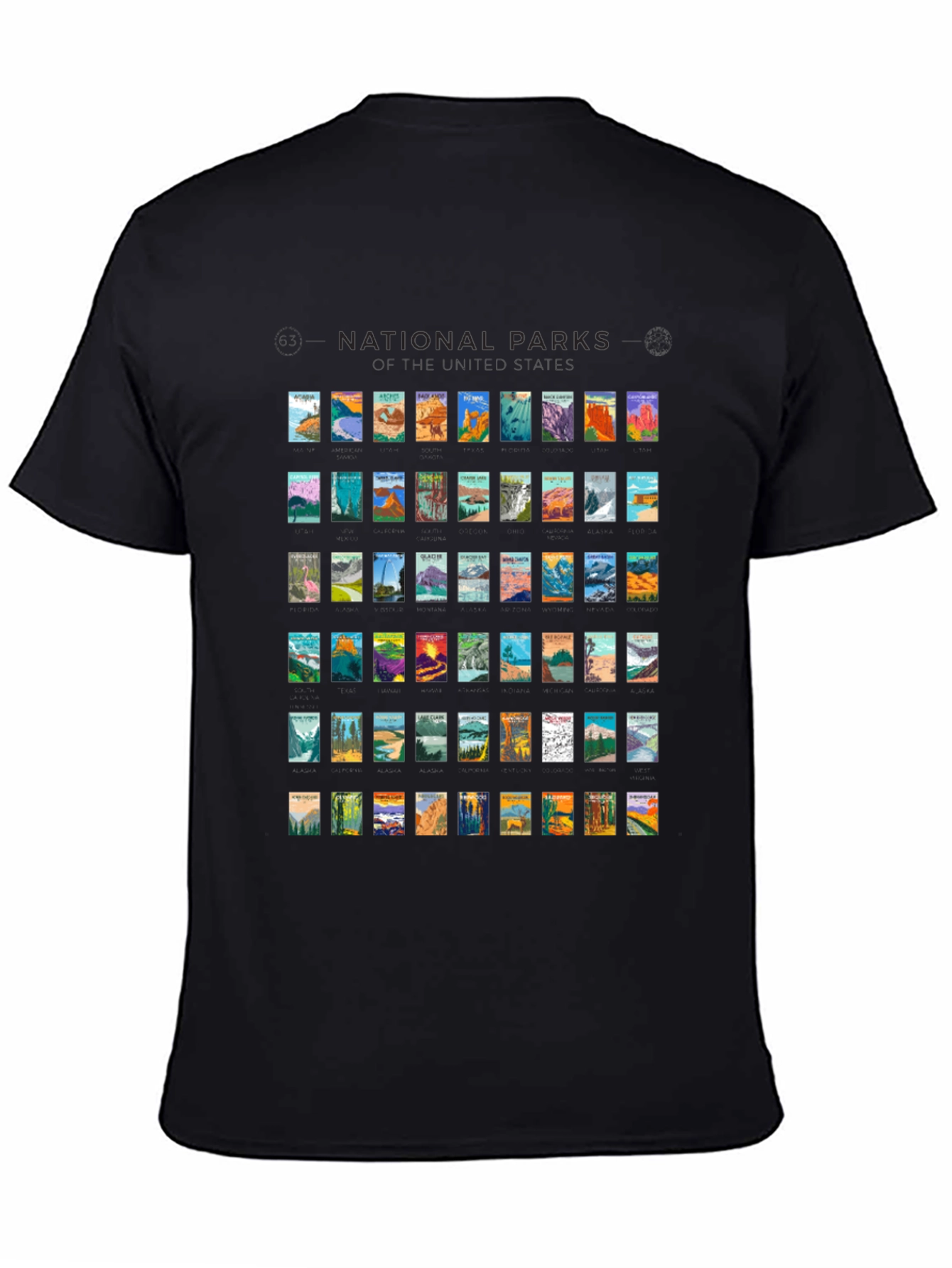 National Parks Graphic T-Shirt
