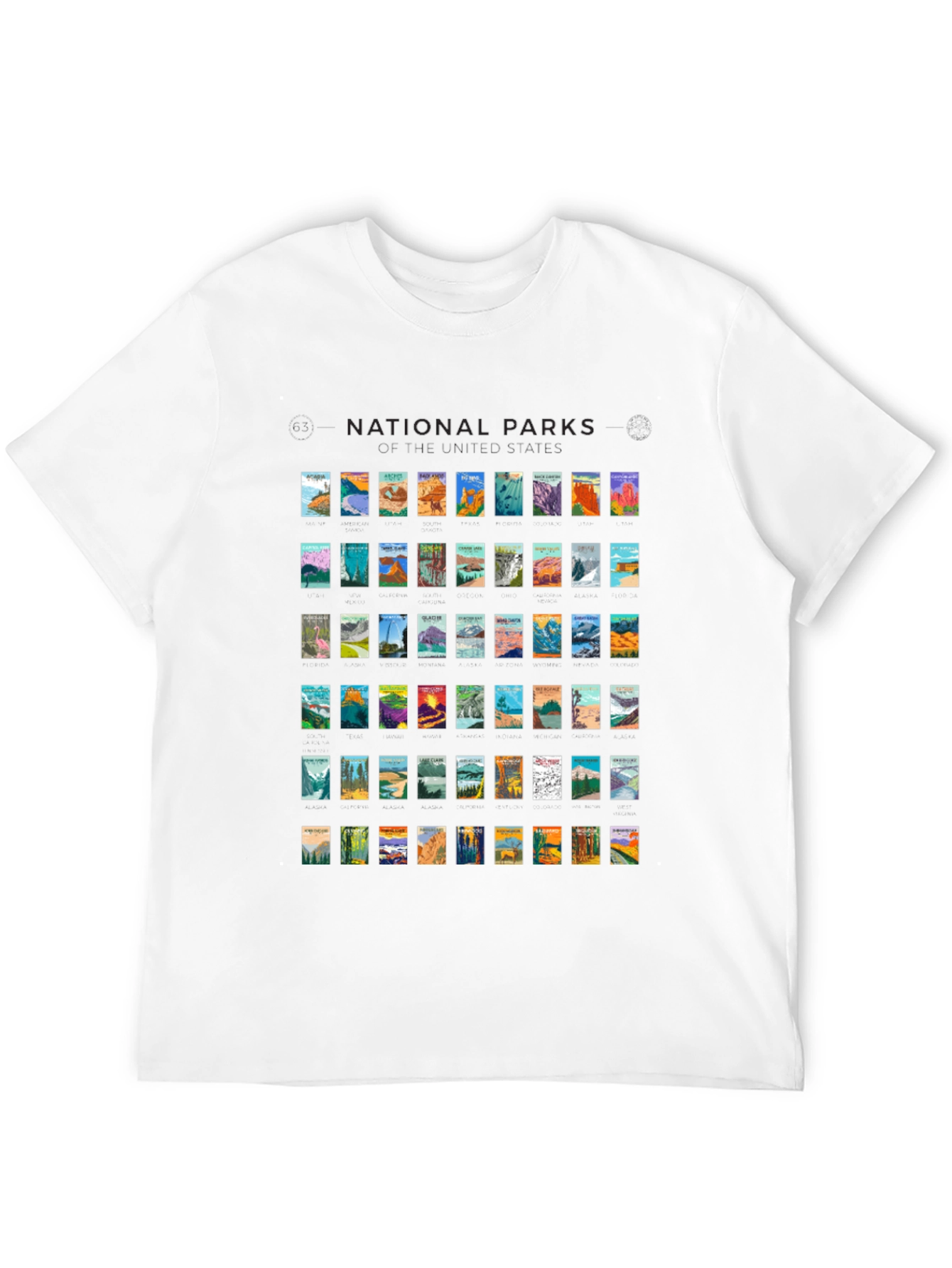 National Parks Graphic T-Shirt