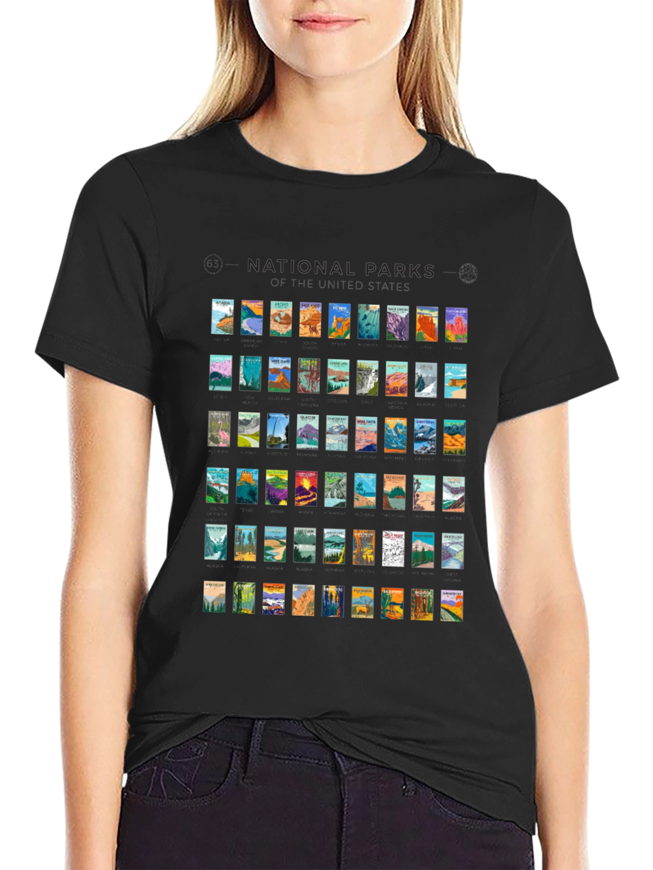 National Parks Graphic T-Shirt