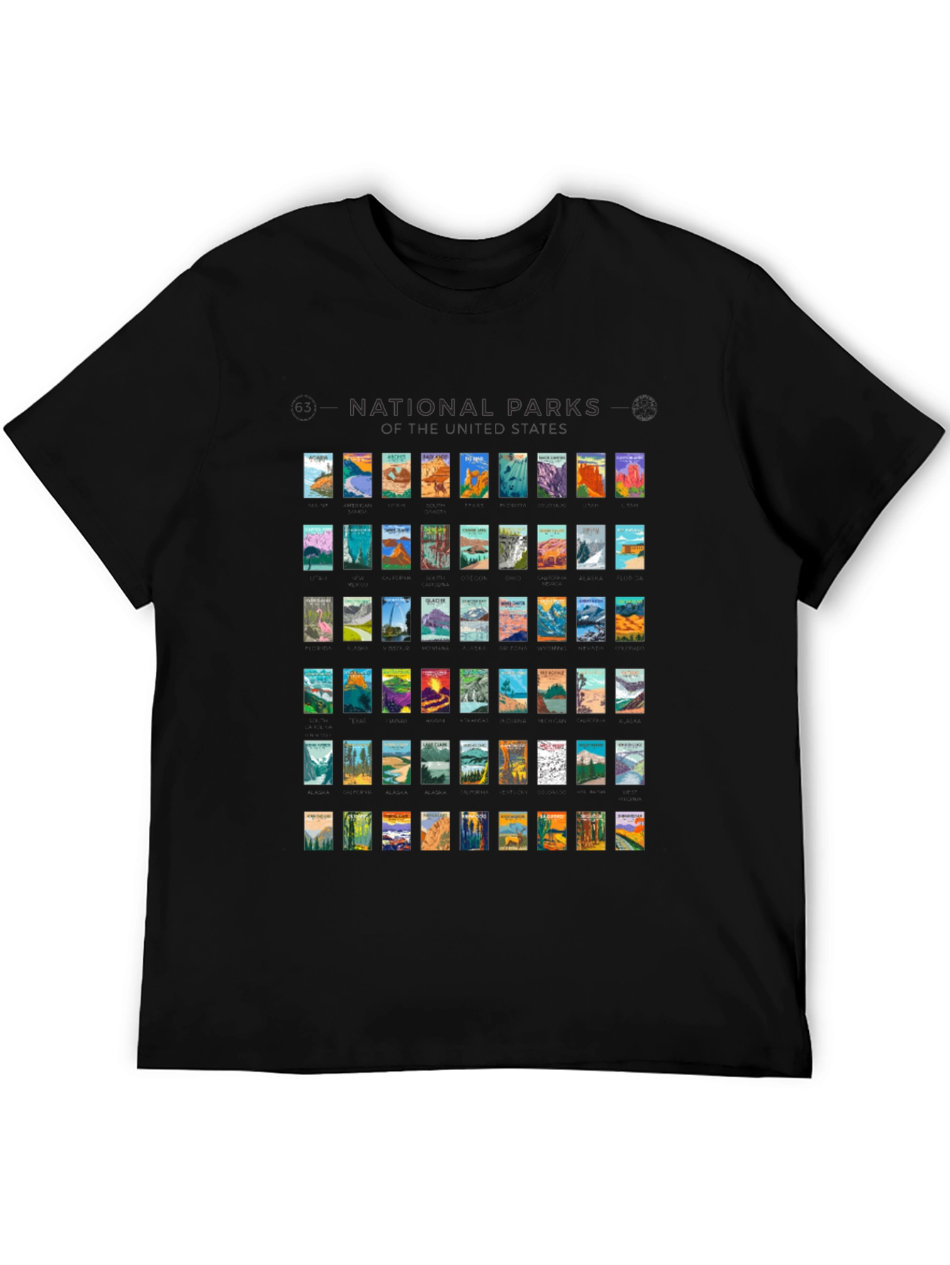 National Parks Graphic T-Shirt