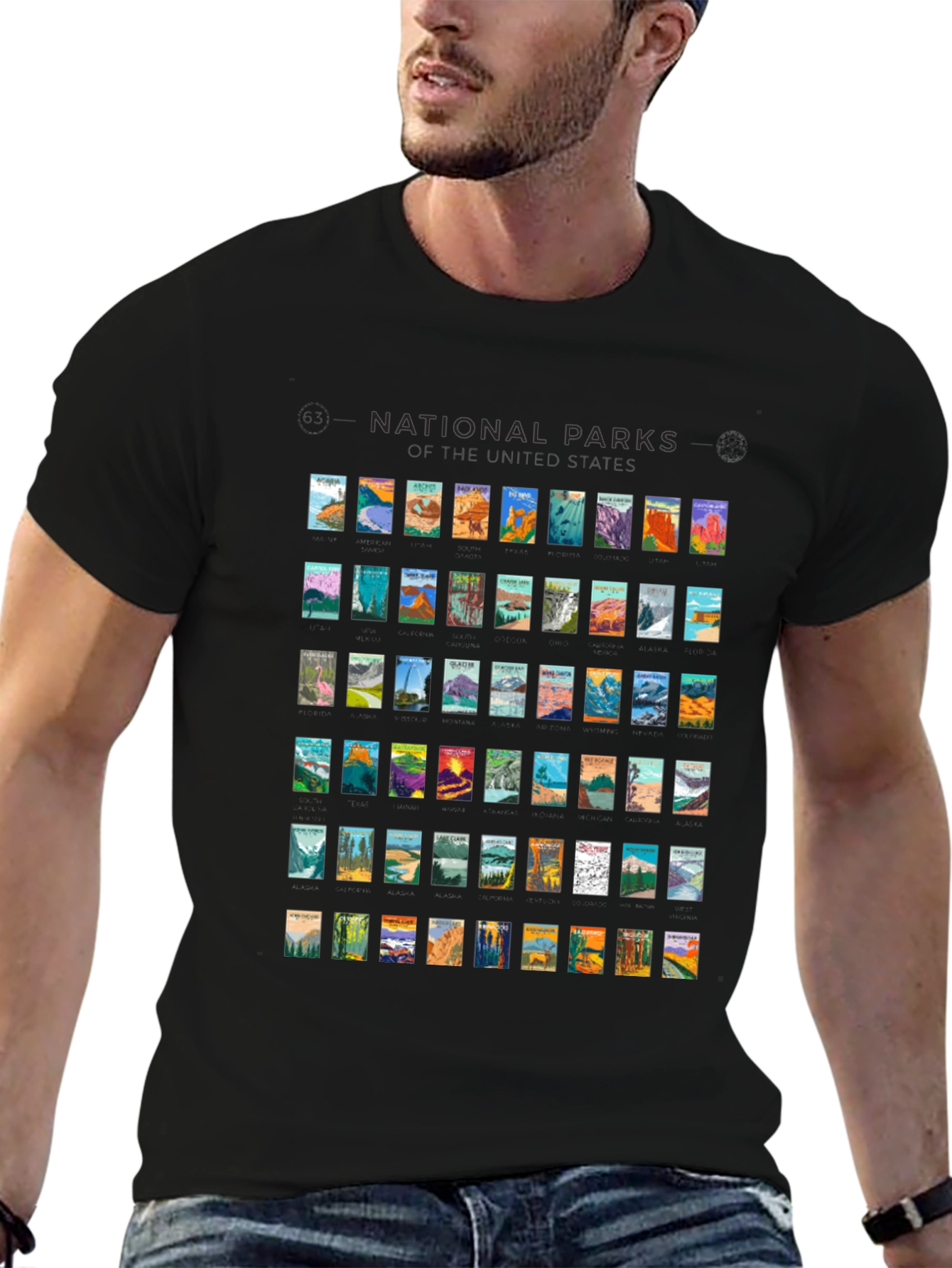 National Parks Graphic T-Shirt