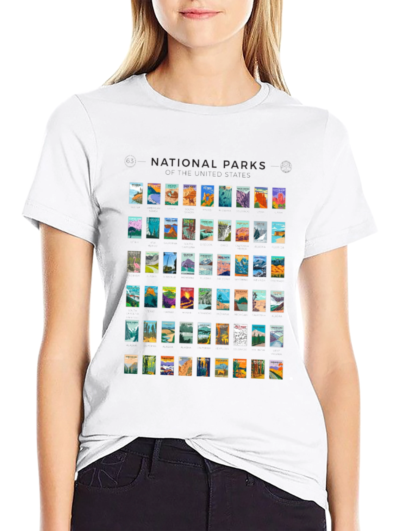 National Parks Graphic T-Shirt
