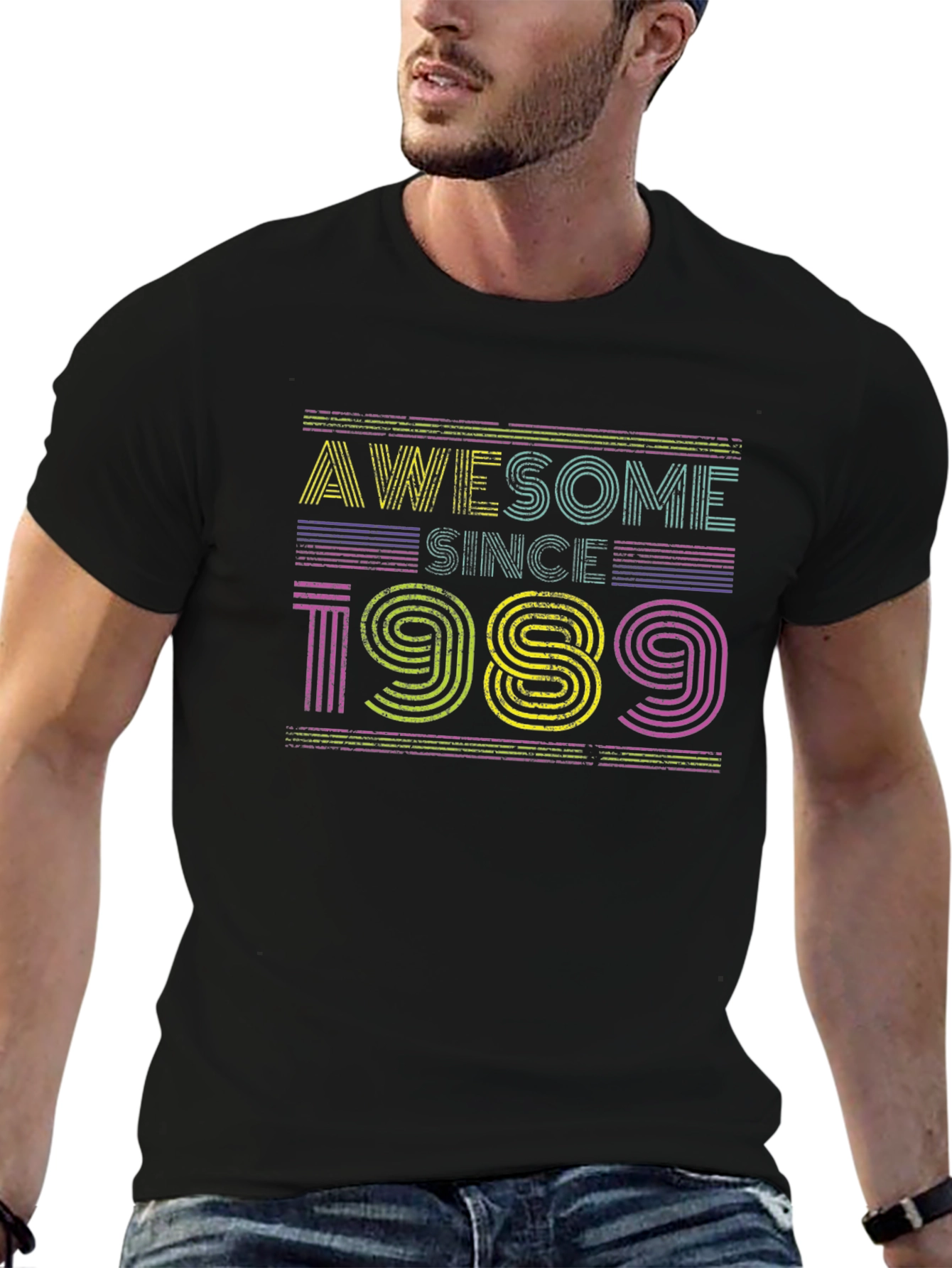 Awesome Since 1989 Graphic T-Shirt