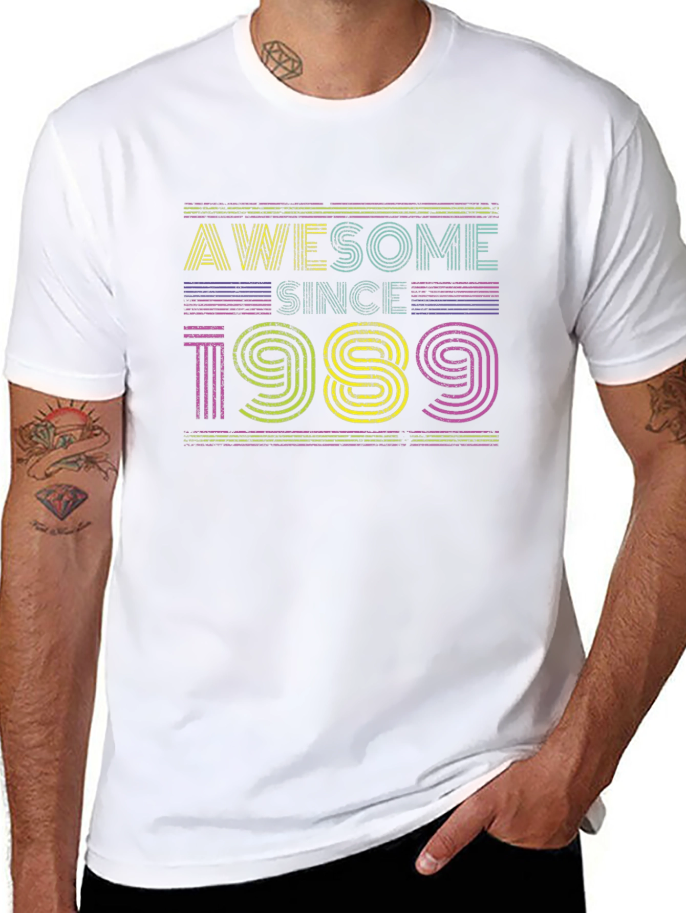 Awesome Since 1989 Graphic T-Shirt