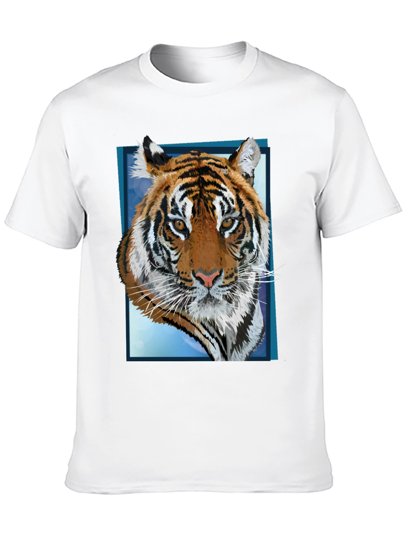 Tiger Graphic T-Shirt - Bold Animal Print Tee