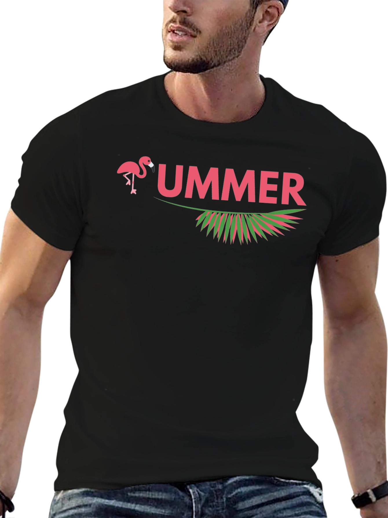 Summer Flamingo T-Shirt - Tropical Vacation Tee