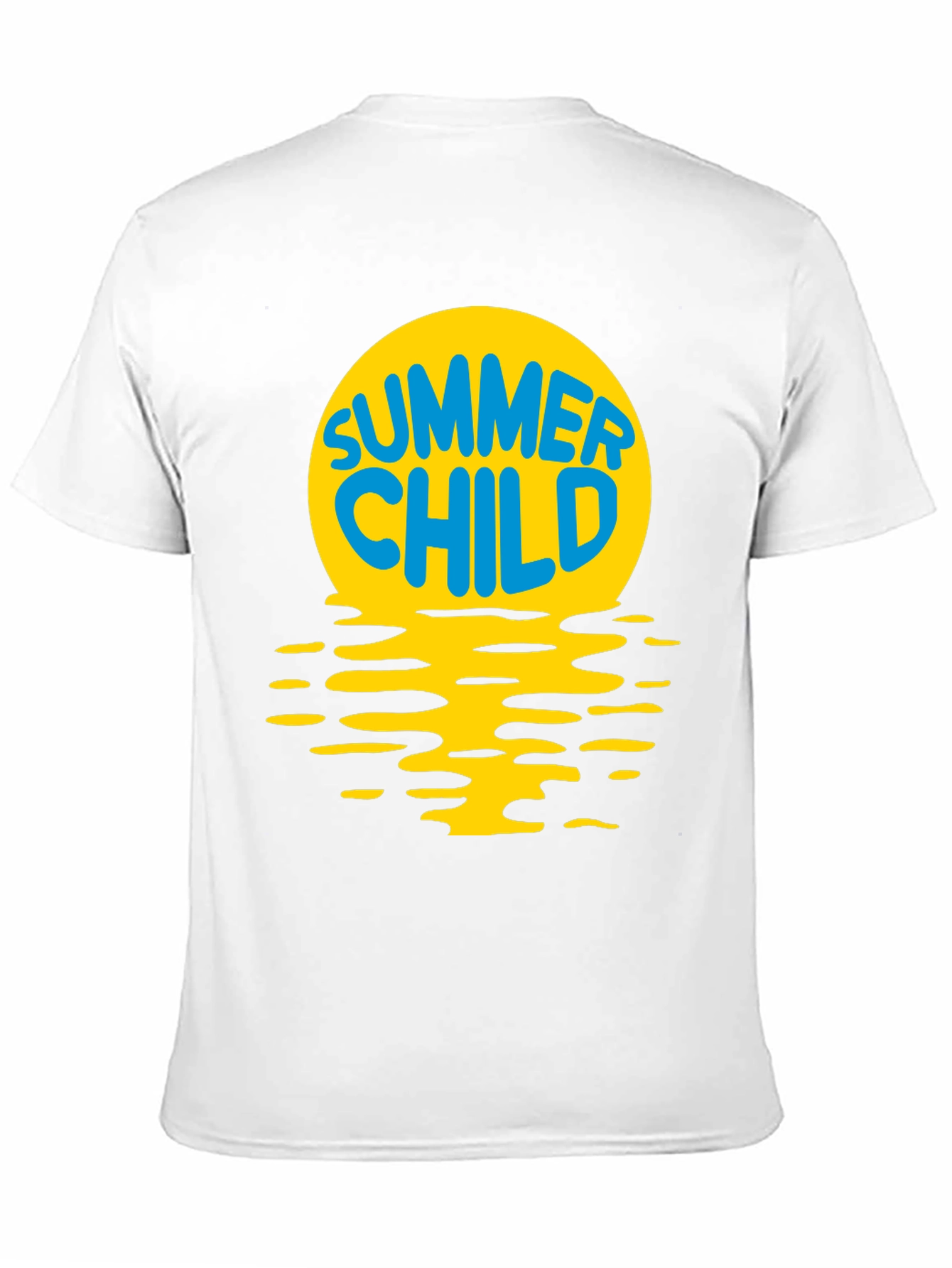 Summer Child T-Shirt - Black Cotton Tee