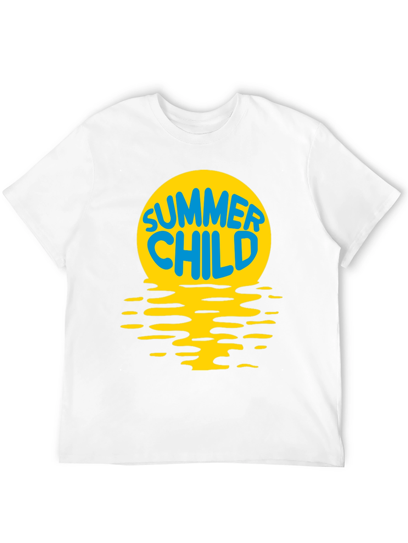 Summer Child T-Shirt - Black Cotton Tee
