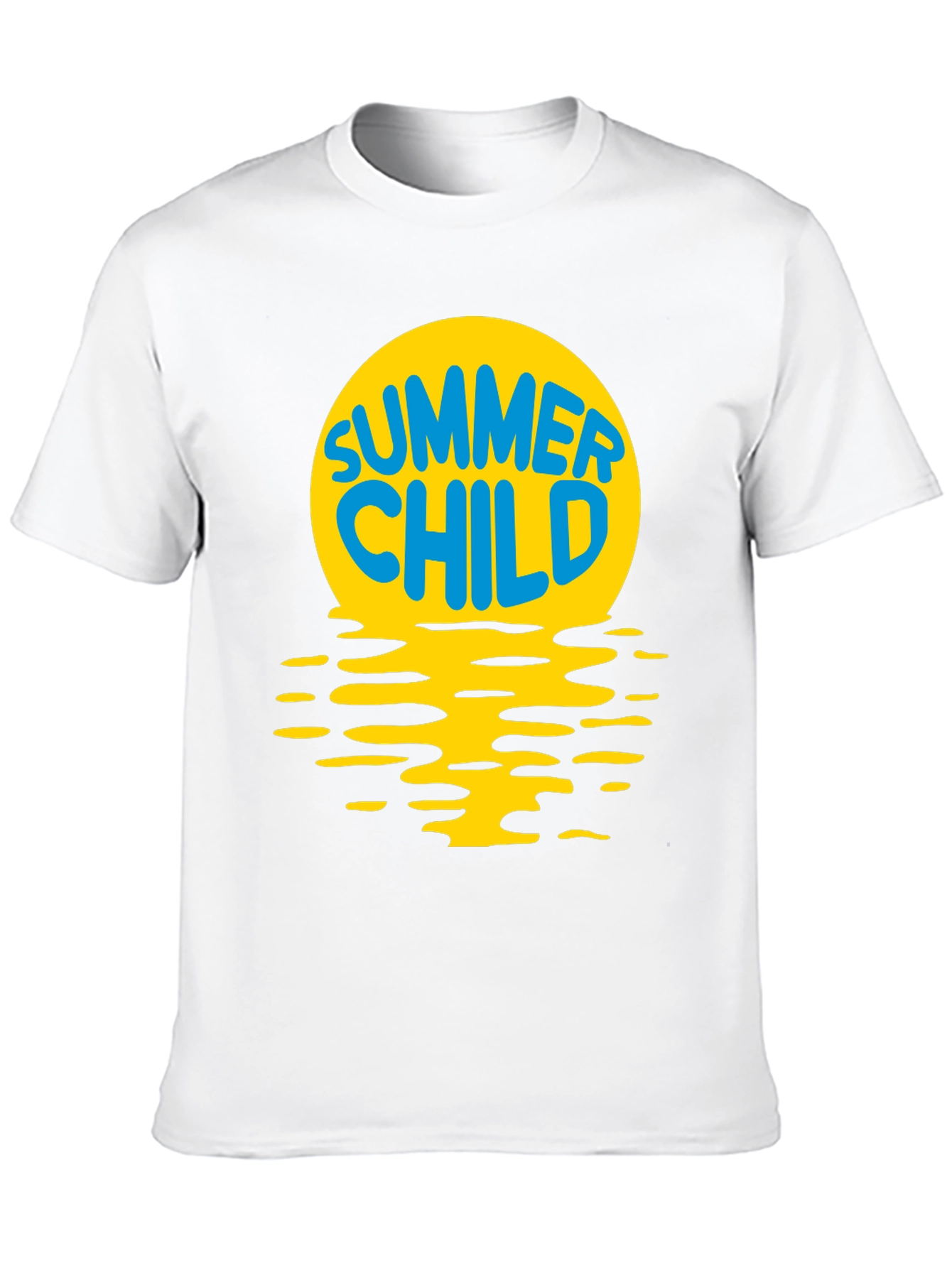 Summer Child T-Shirt - Black Cotton Tee