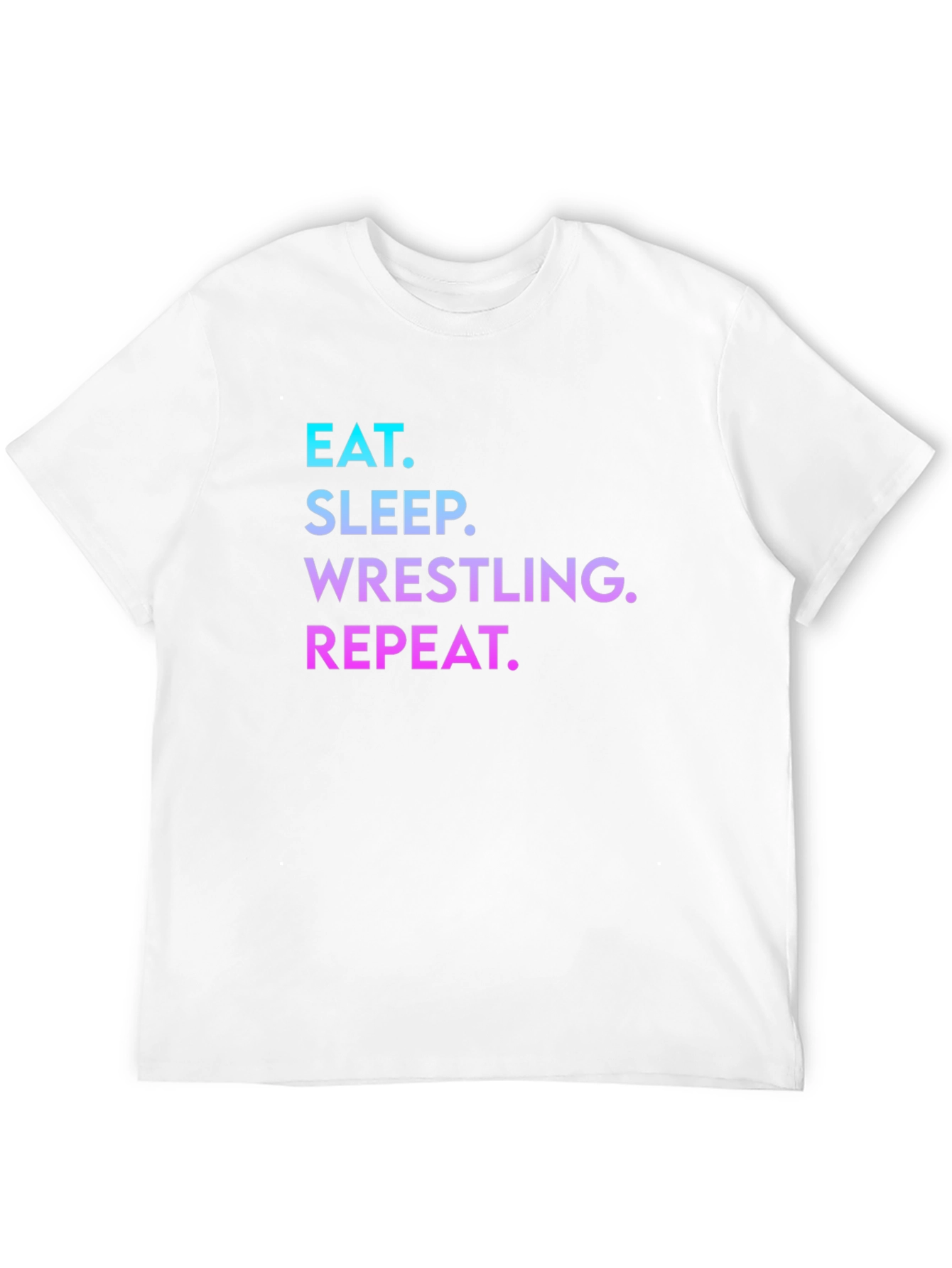 Eat Sleep Wrestling Repeat T-Shirt