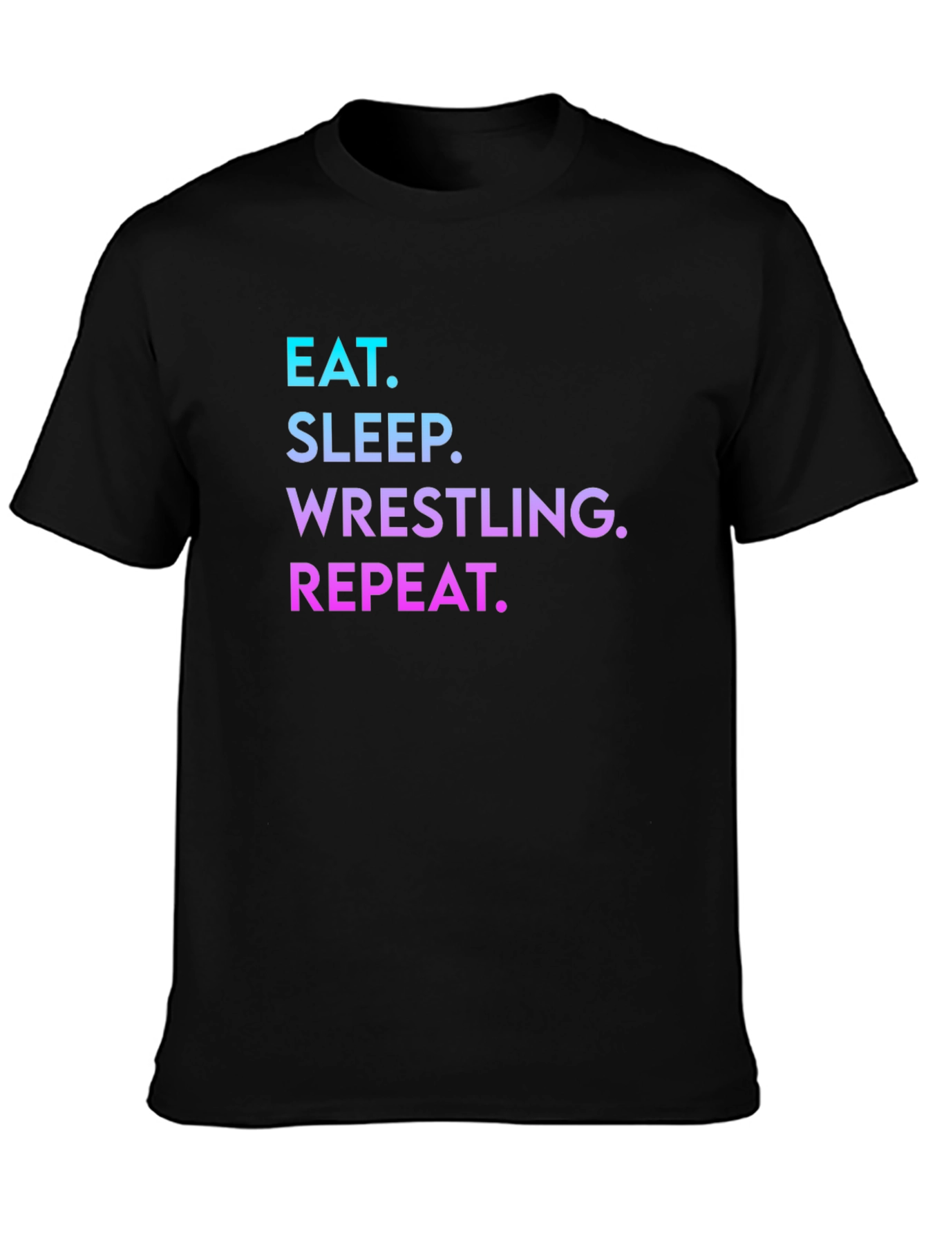 Eat Sleep Wrestling Repeat T-Shirt