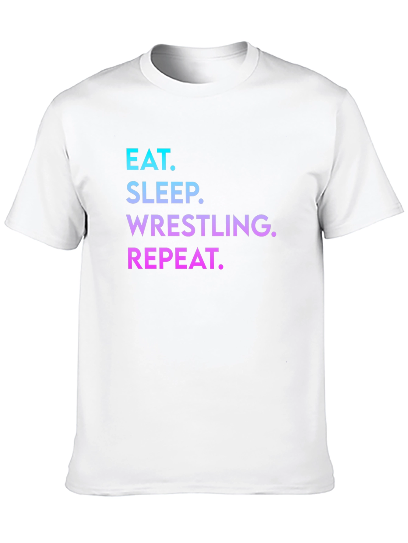Eat Sleep Wrestling Repeat T-Shirt