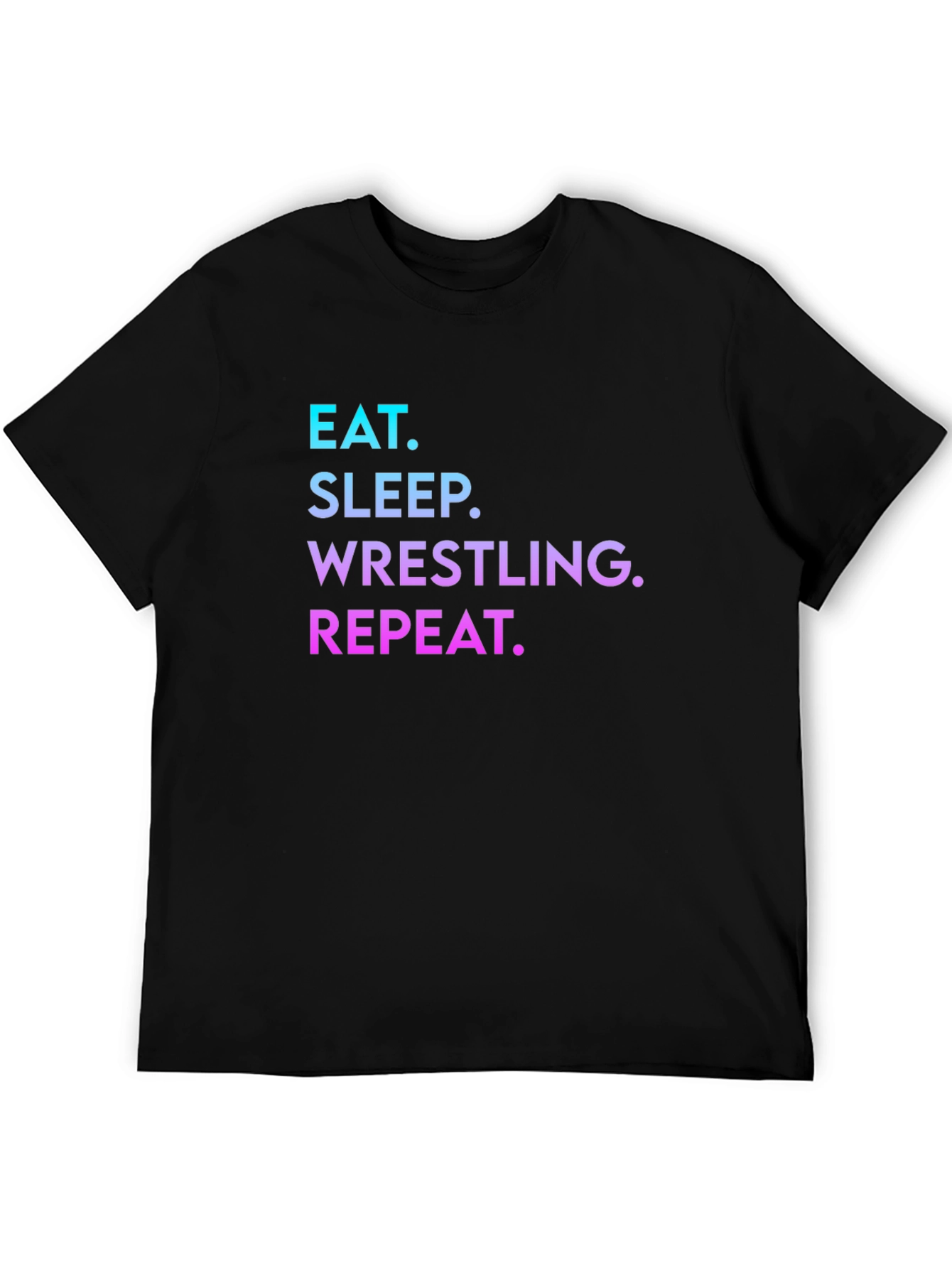 Eat Sleep Wrestling Repeat T-Shirt