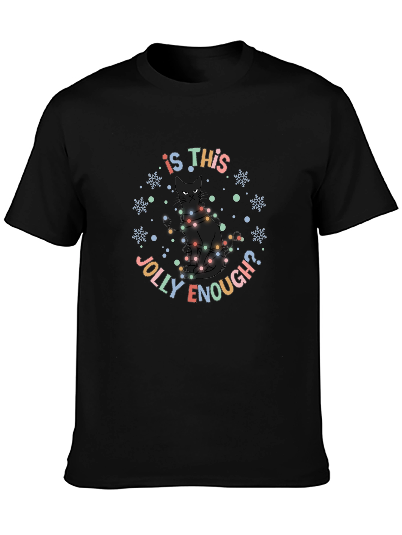 Jolly Cat Holiday T-Shirt