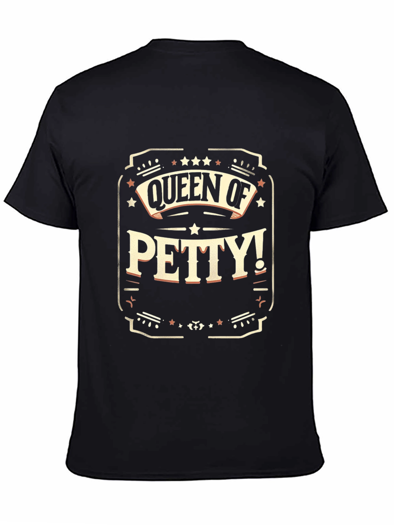 Queen of Petty Black T-Shirt