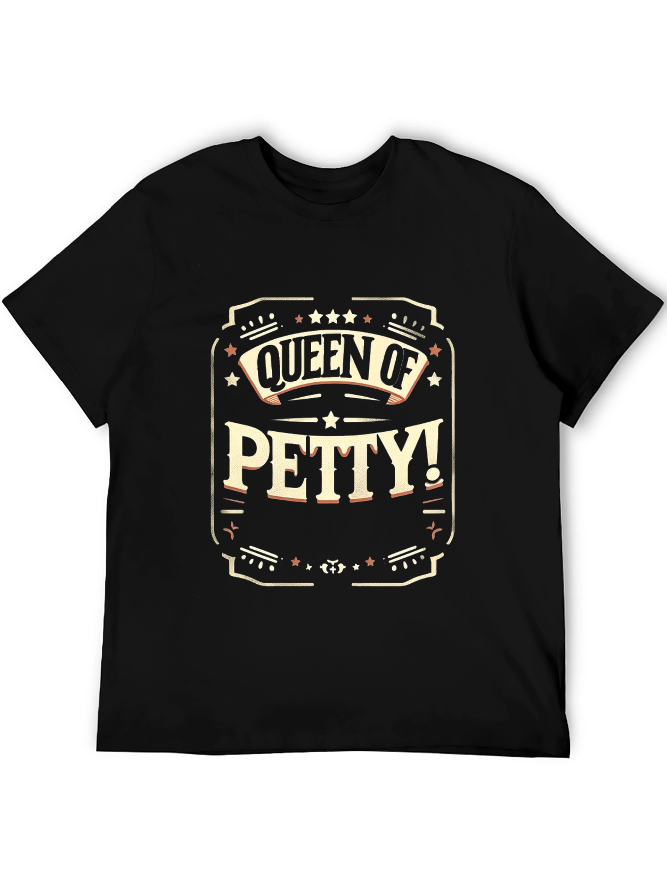 Queen of Petty Black T-Shirt
