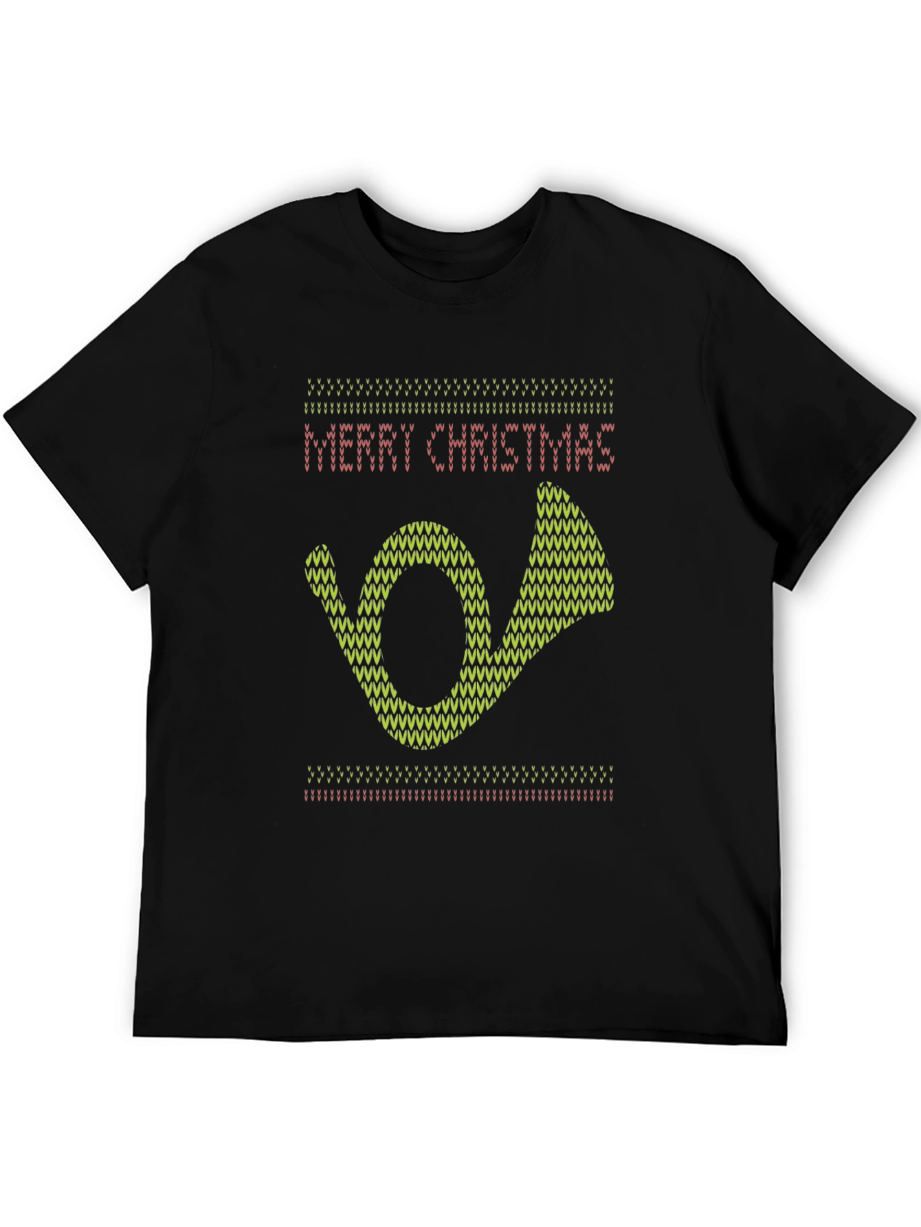 Merry Christmas Horn T-Shirt