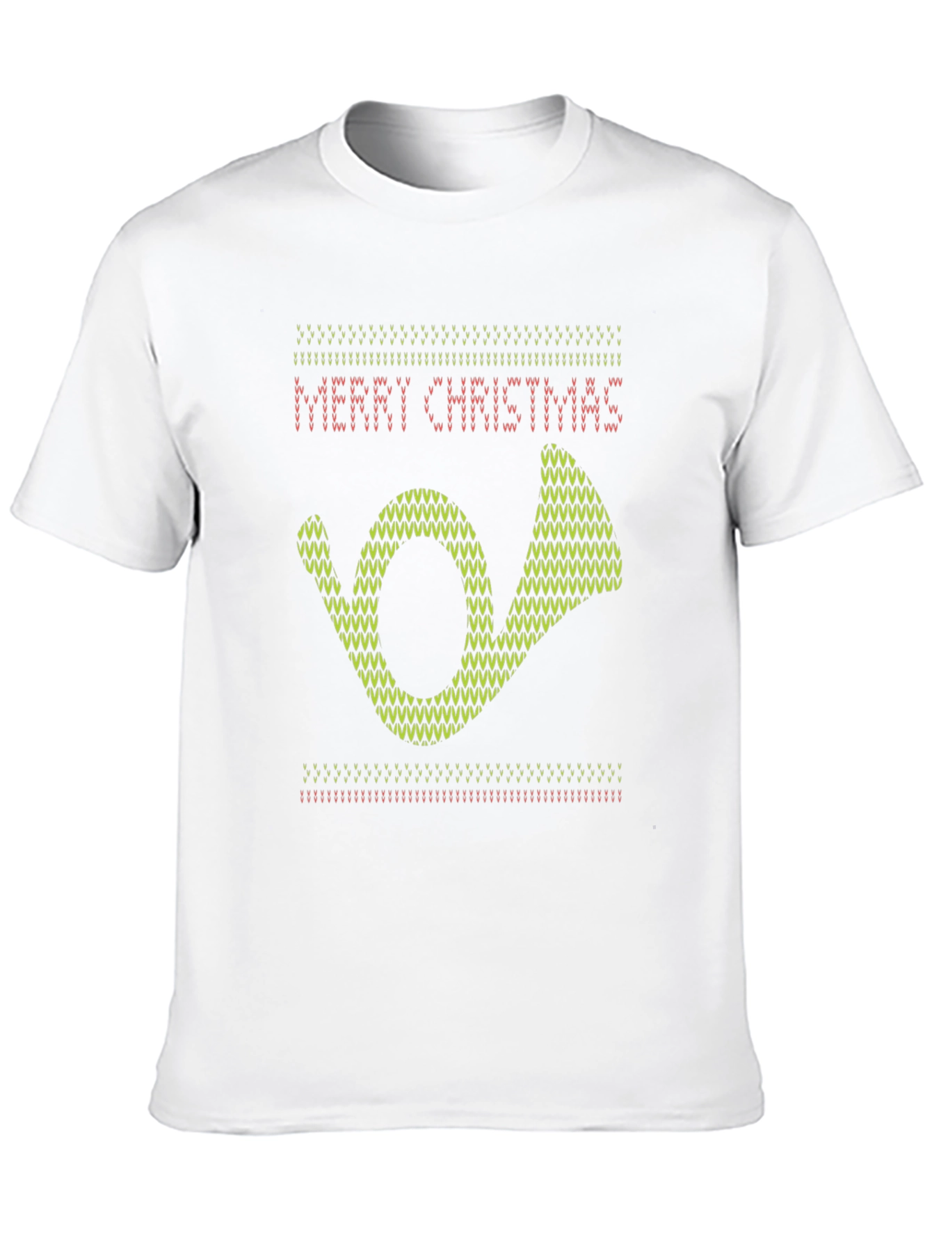 Merry Christmas Horn T-Shirt