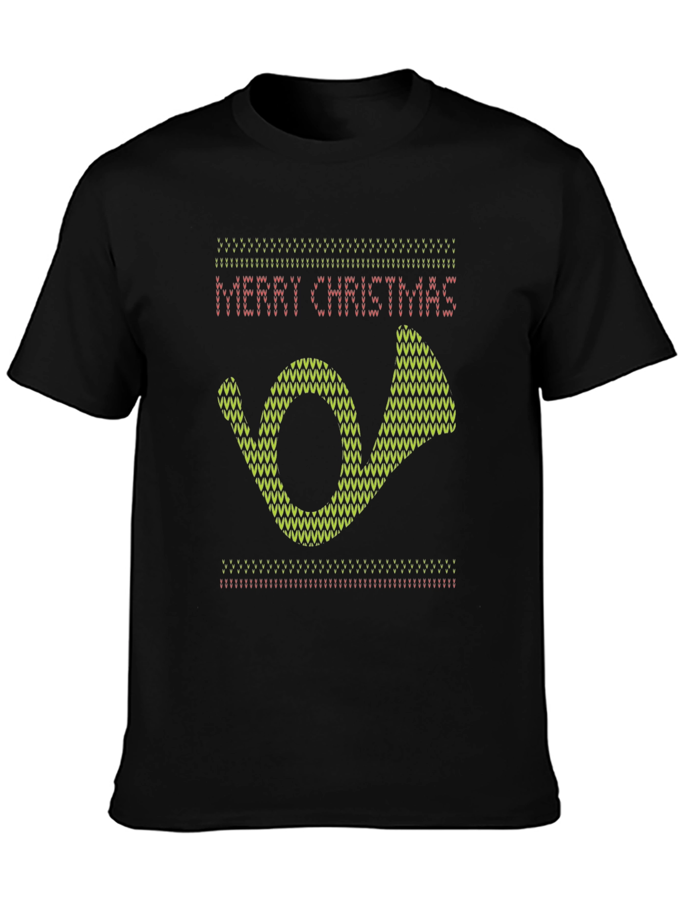 Merry Christmas Horn T-Shirt
