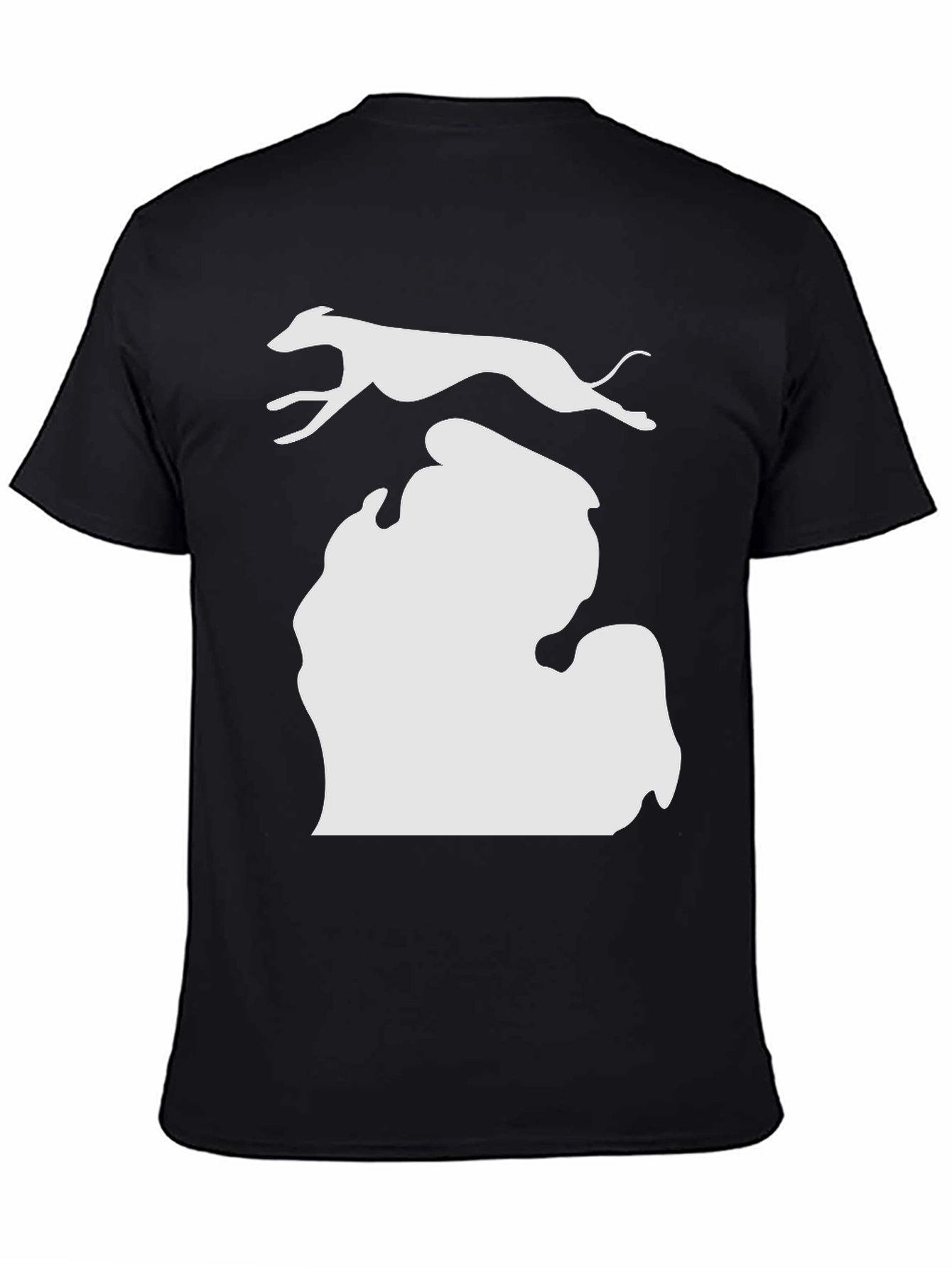 Michigan Greyhound Graphic Tee