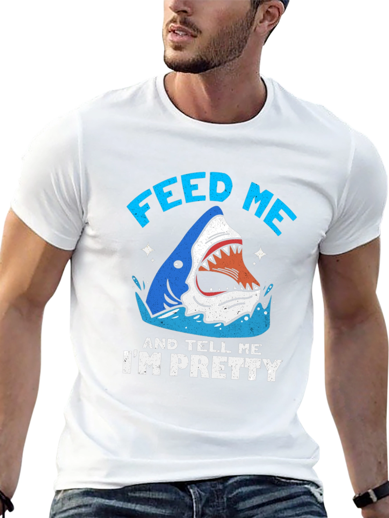 Feed Me and Tell Me Im Pretty Graphic Tee
